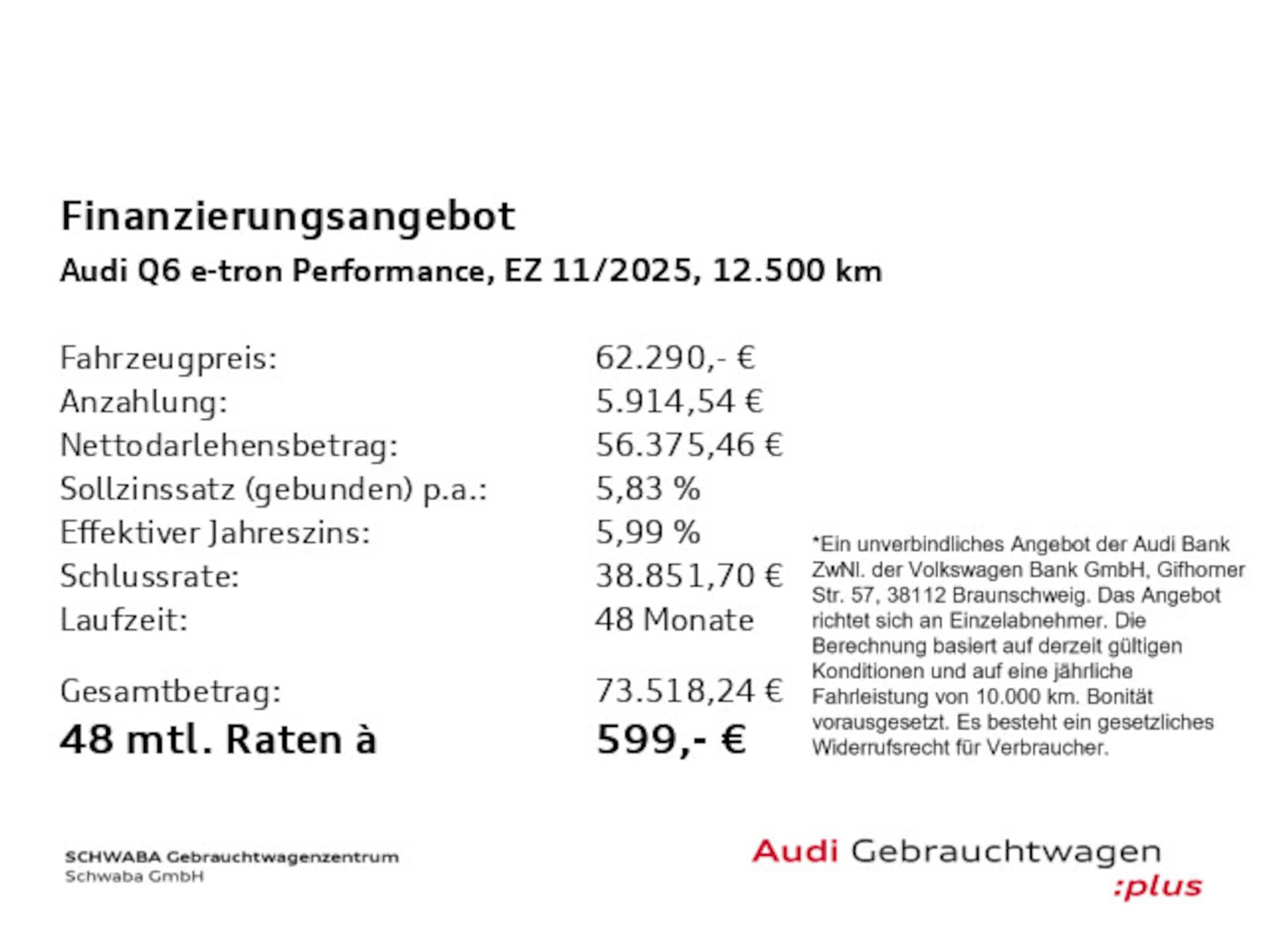 Audi Q6 SUV e-tron