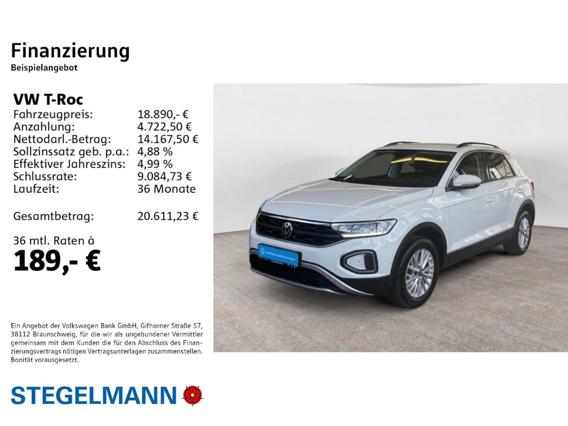 Volkswagen T-Roc Life