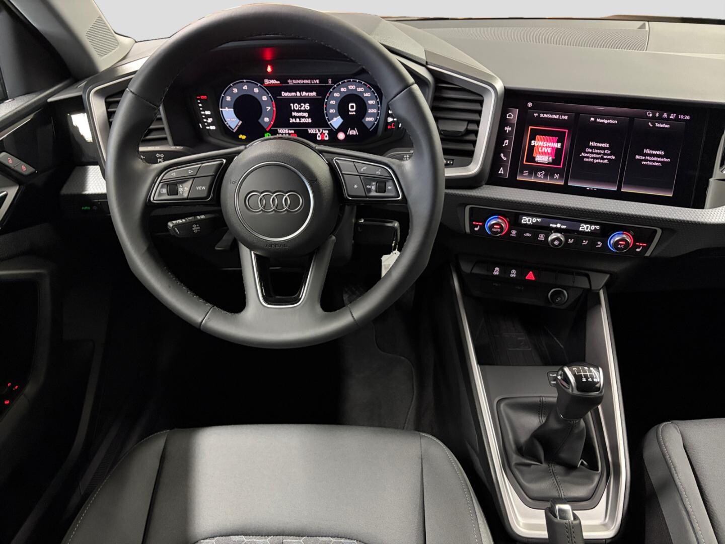 Bild über Audi A1 Sportback advanced 30 TFSI Schaltgetriebe - für weitere Informationen kontaktieren Sie den Audi Partner