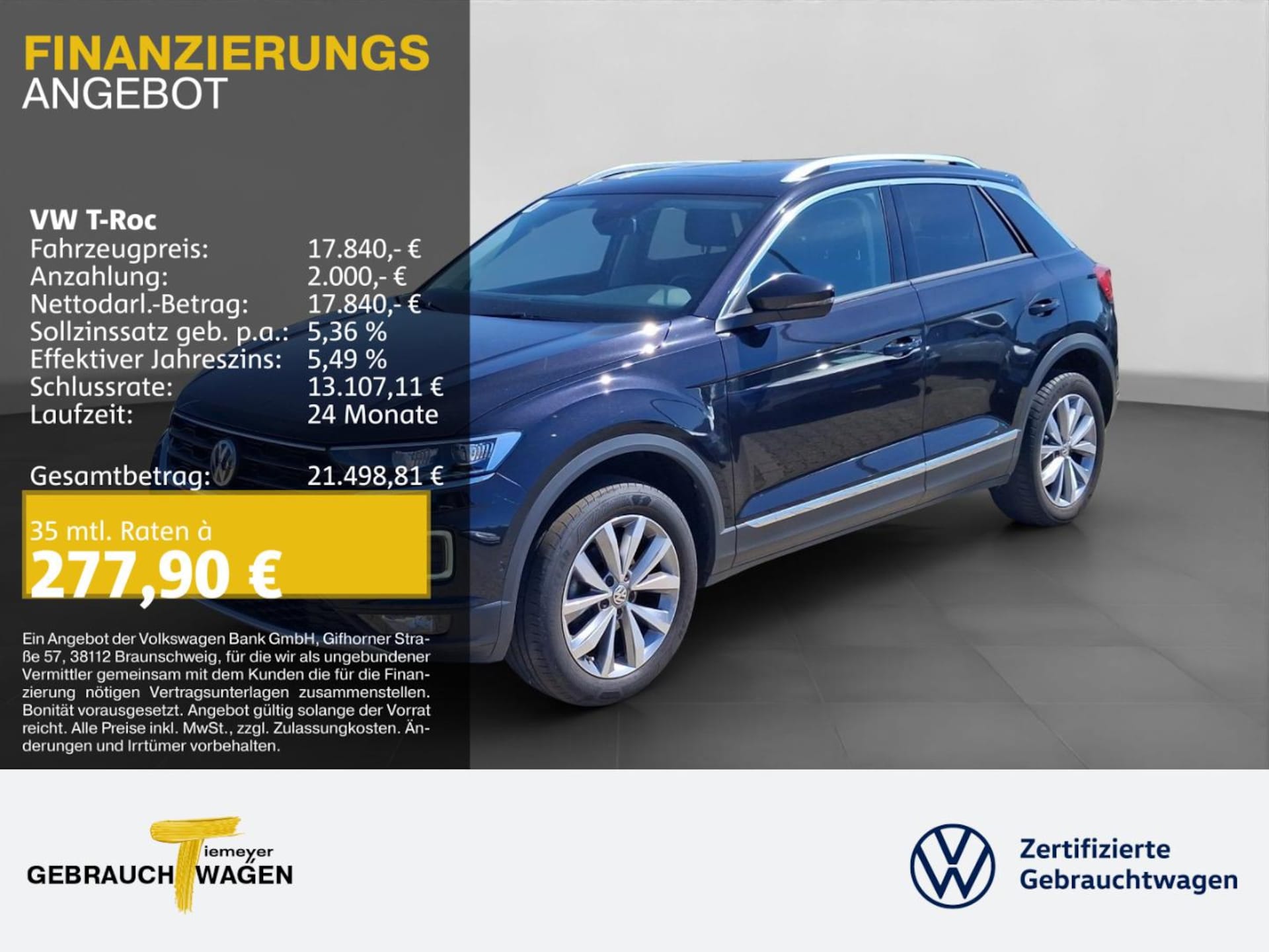 Volkswagen T-Roc Style
