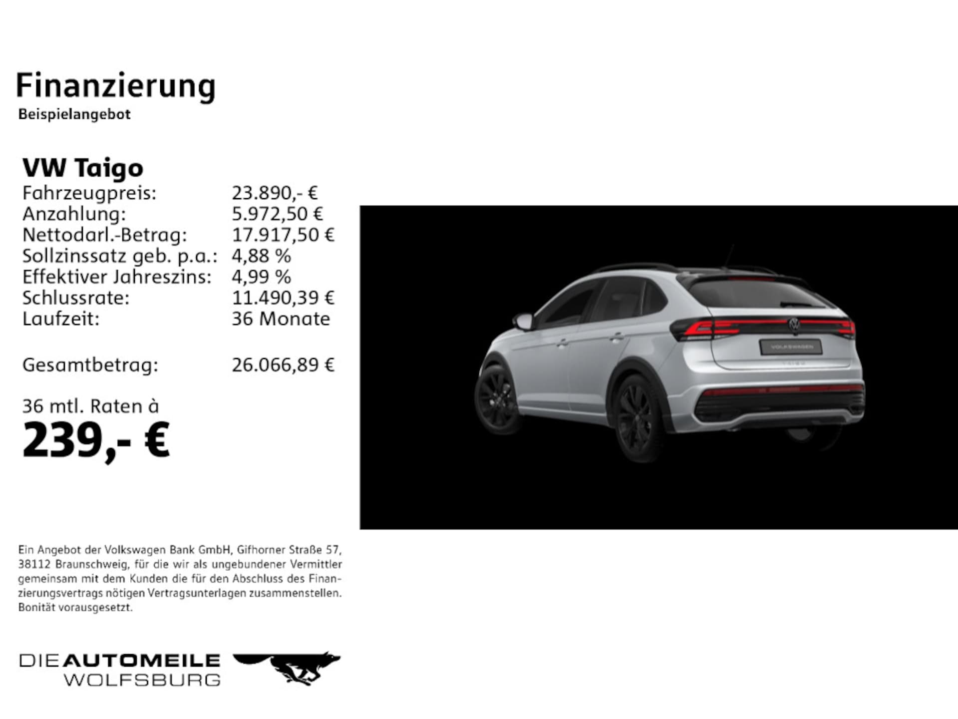Volkswagen Taigo R-Line