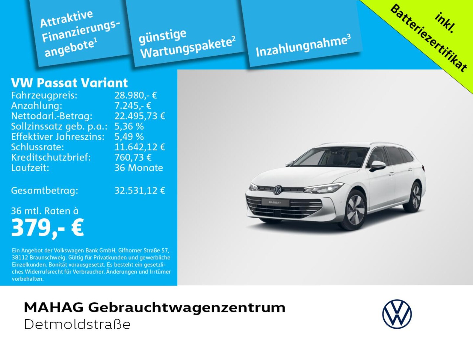 Volkswagen Passat – Bild 2