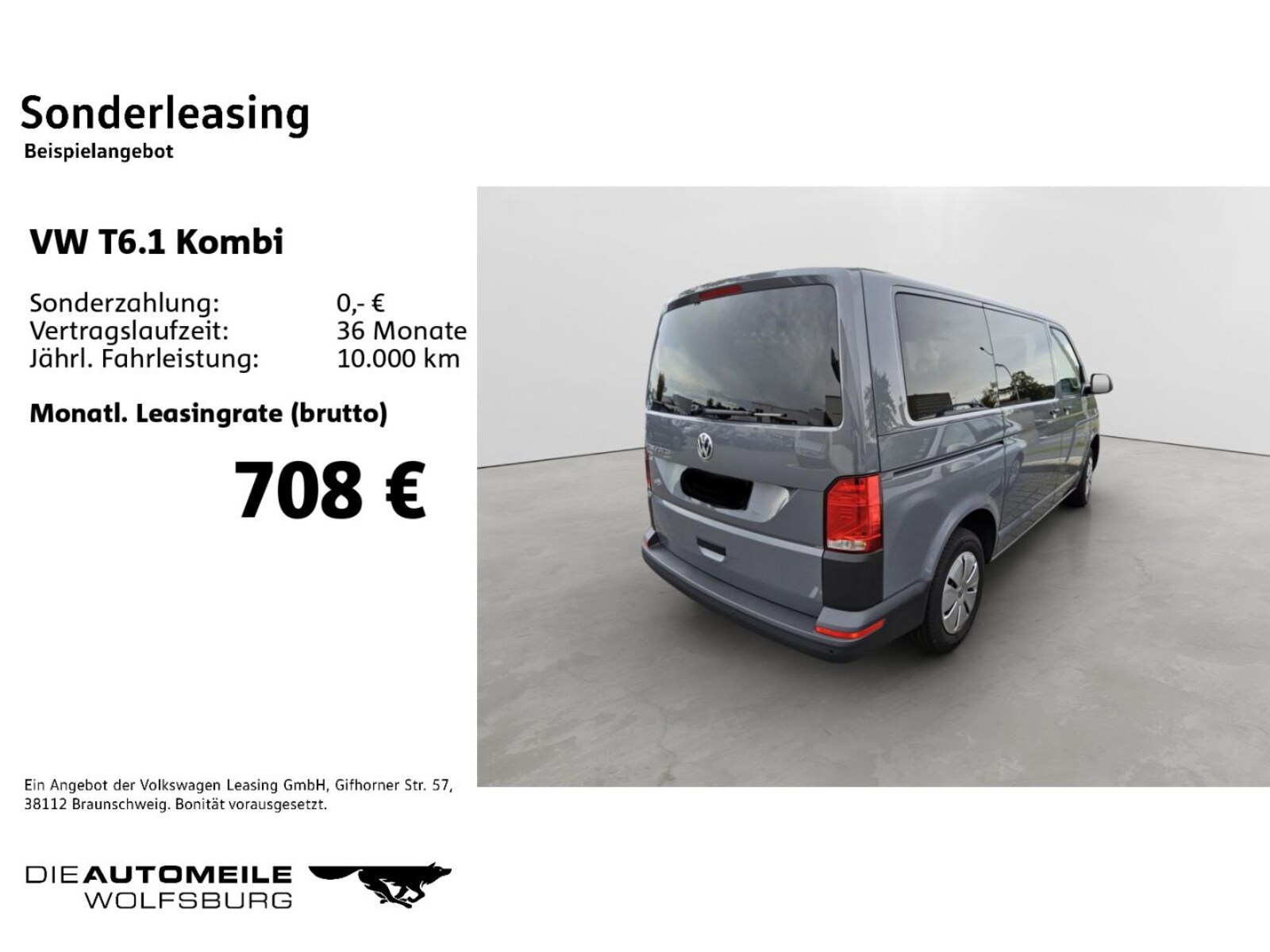 Volkswagen T6.1 Transporter Kombi kurzer Radstand – Bild 2