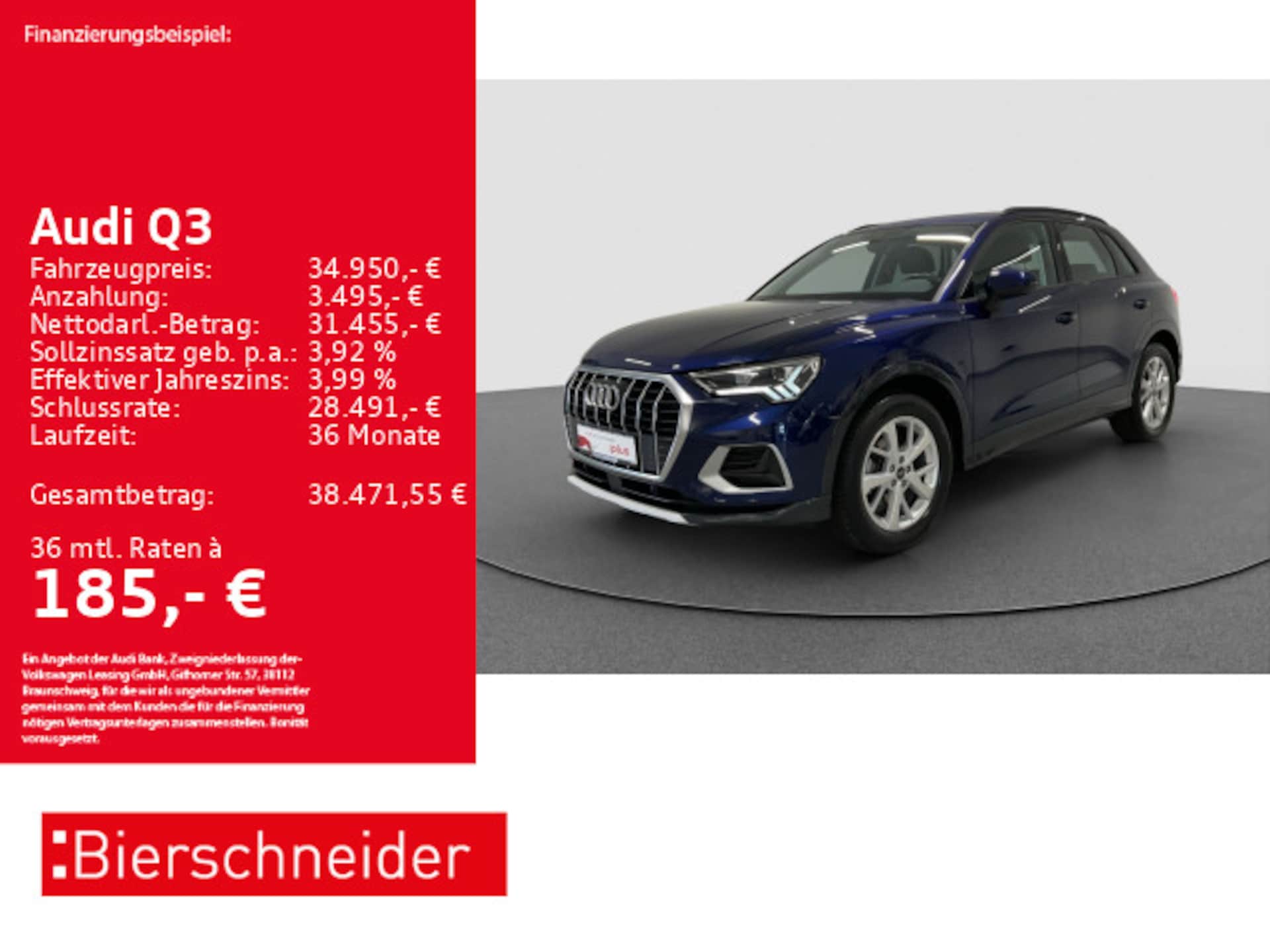 Audi Q3 SUV advanced
