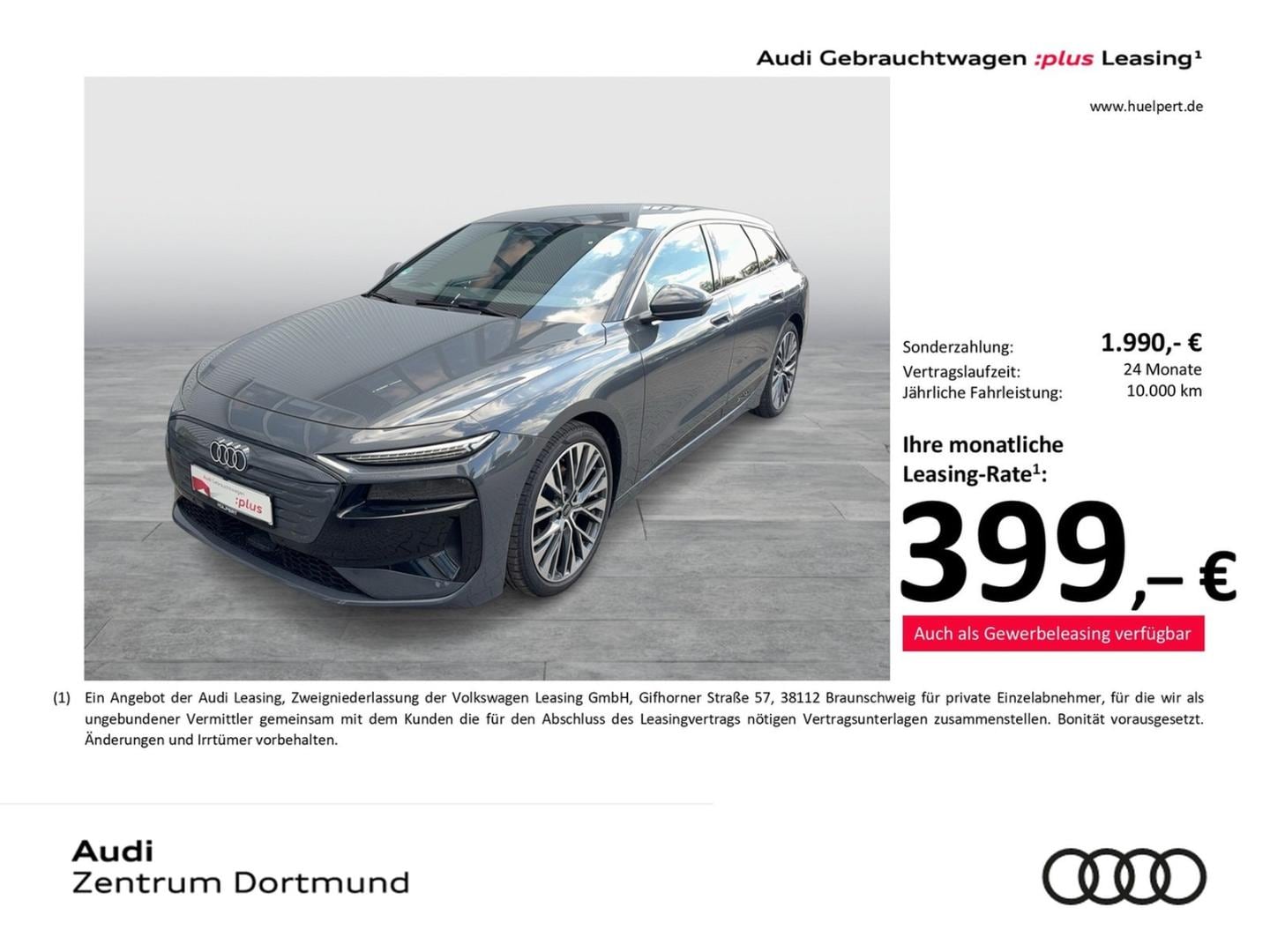 Bild über Audi A6 Avant e-tron e-tron - für weitere Informationen kontaktieren Sie den Audi Partner