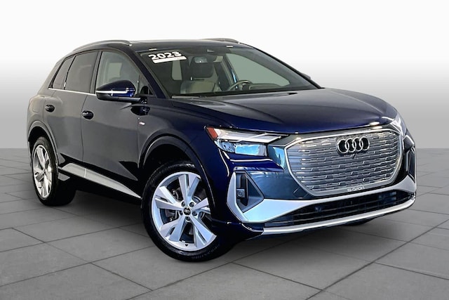 Used 2023 Audi Q4 e-tron Premium with VIN WA1K2BFZ5PP058573 for sale in Westwood, MA