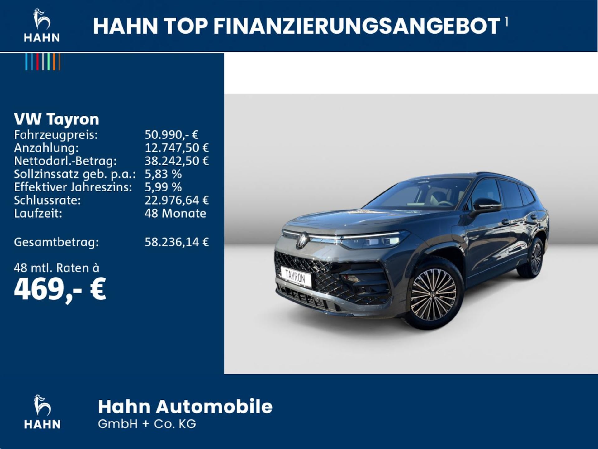 Volkswagen Tayron R-Line