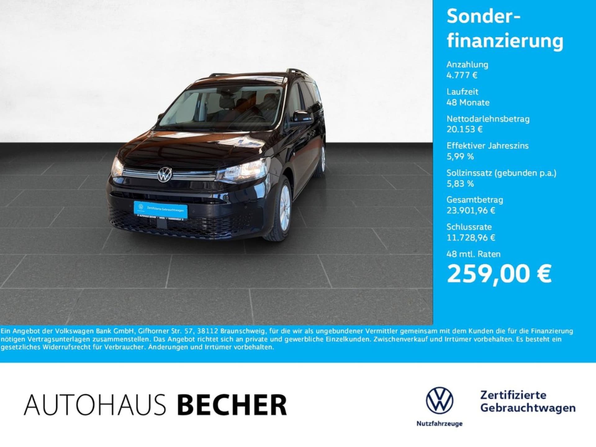 Volkswagen Caddy Maxi Life