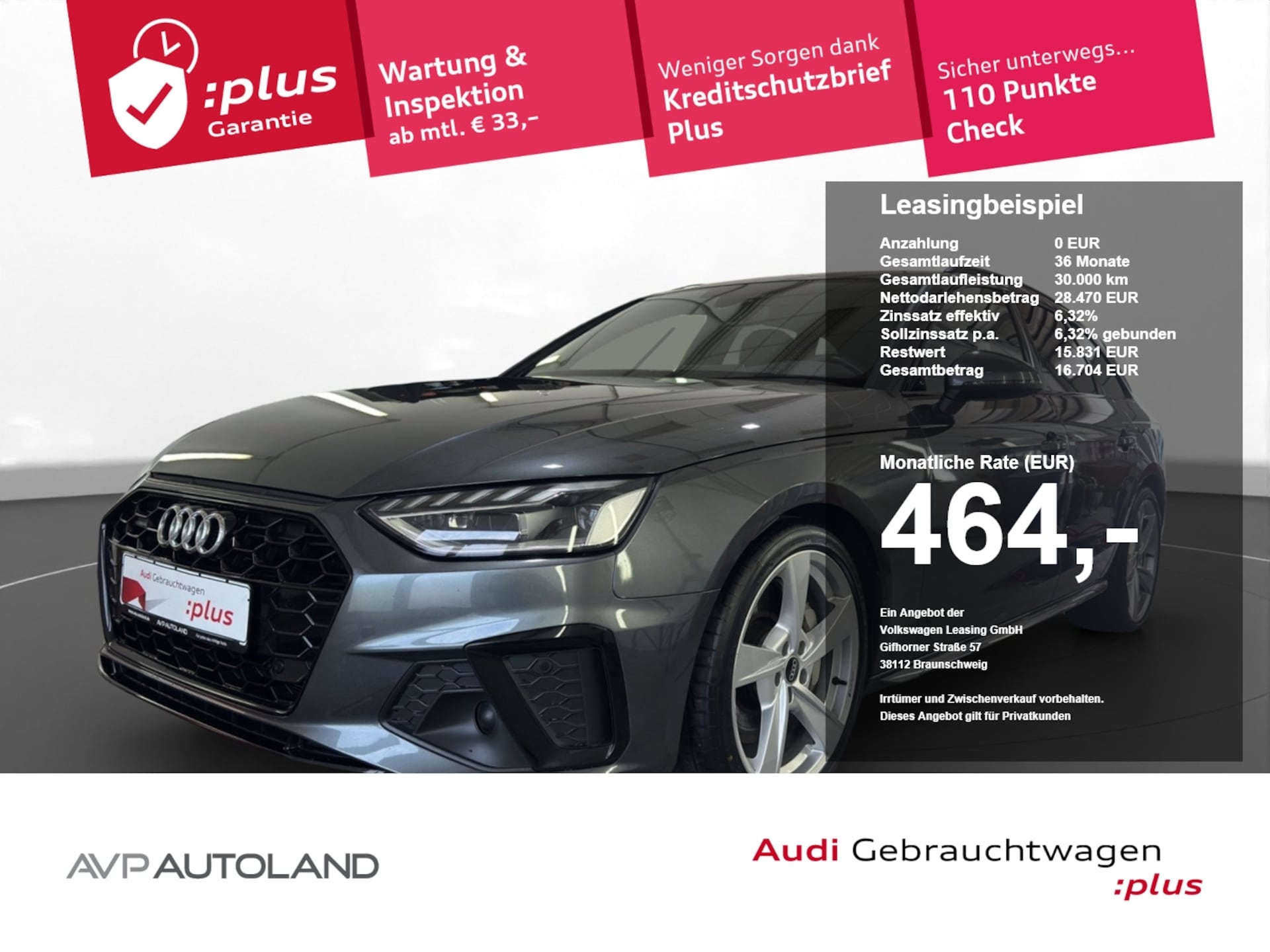 Audi A4 Avant S line