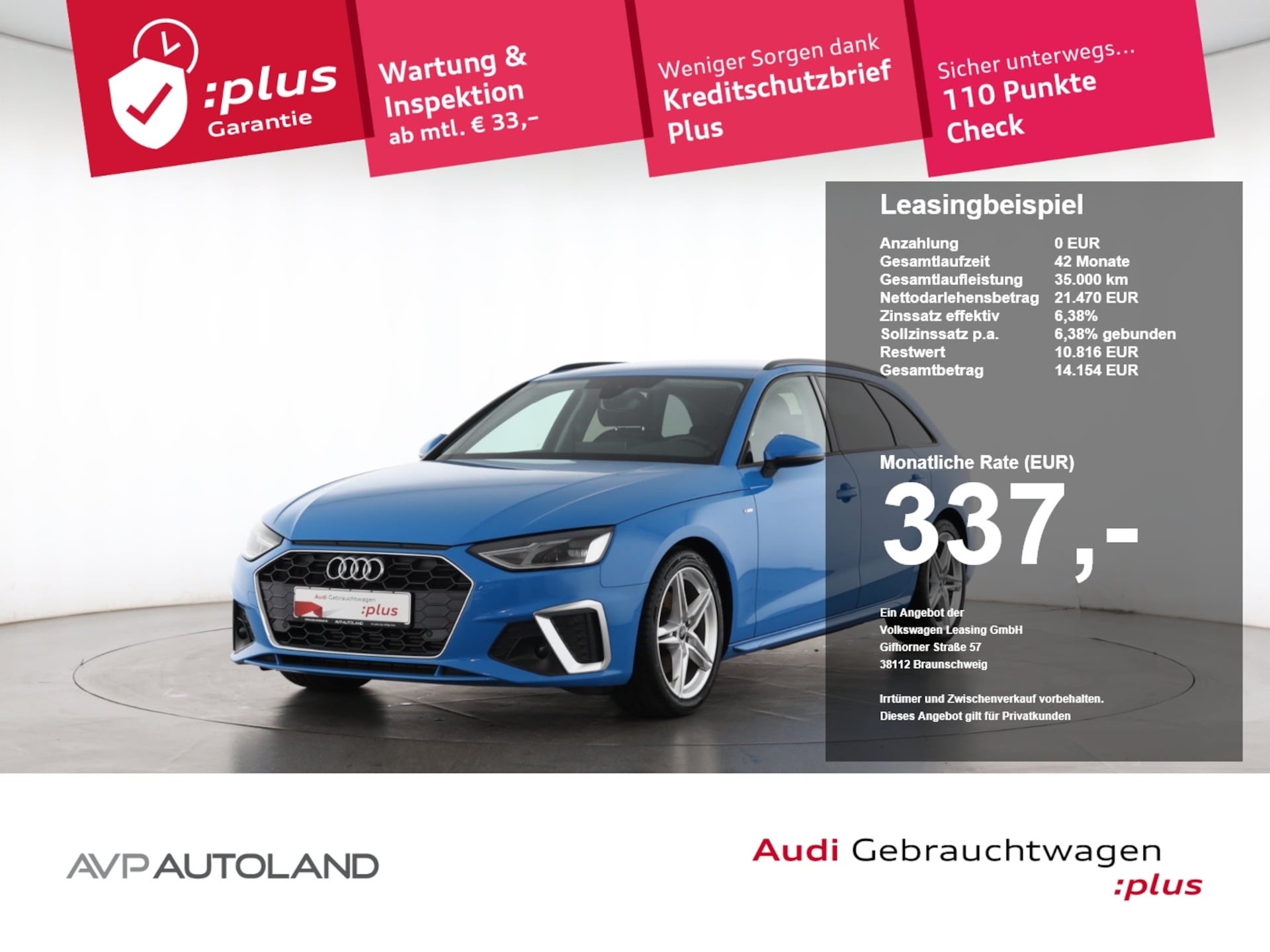 Audi A4 Avant S line