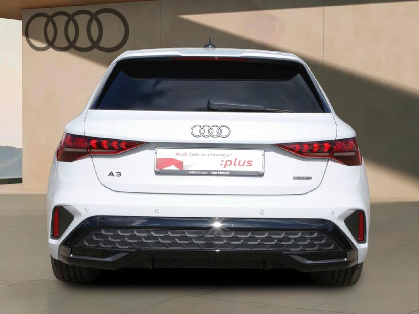 Bild über Audi A3 Sportback S line TFSI quattro 150 kW S tronic - für weitere Informationen kontaktieren Sie den Audi Partner