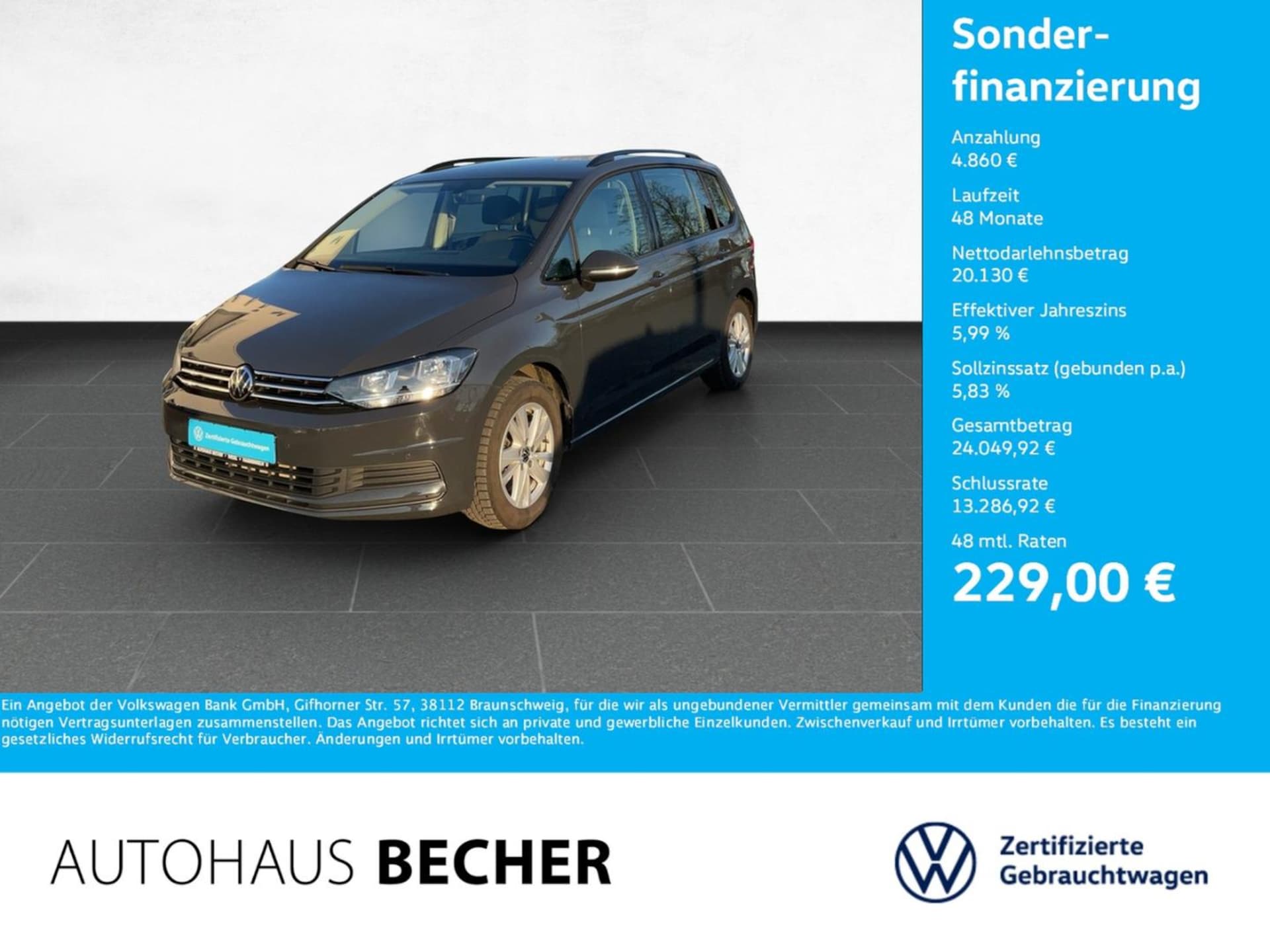 Volkswagen Touran Comfortline