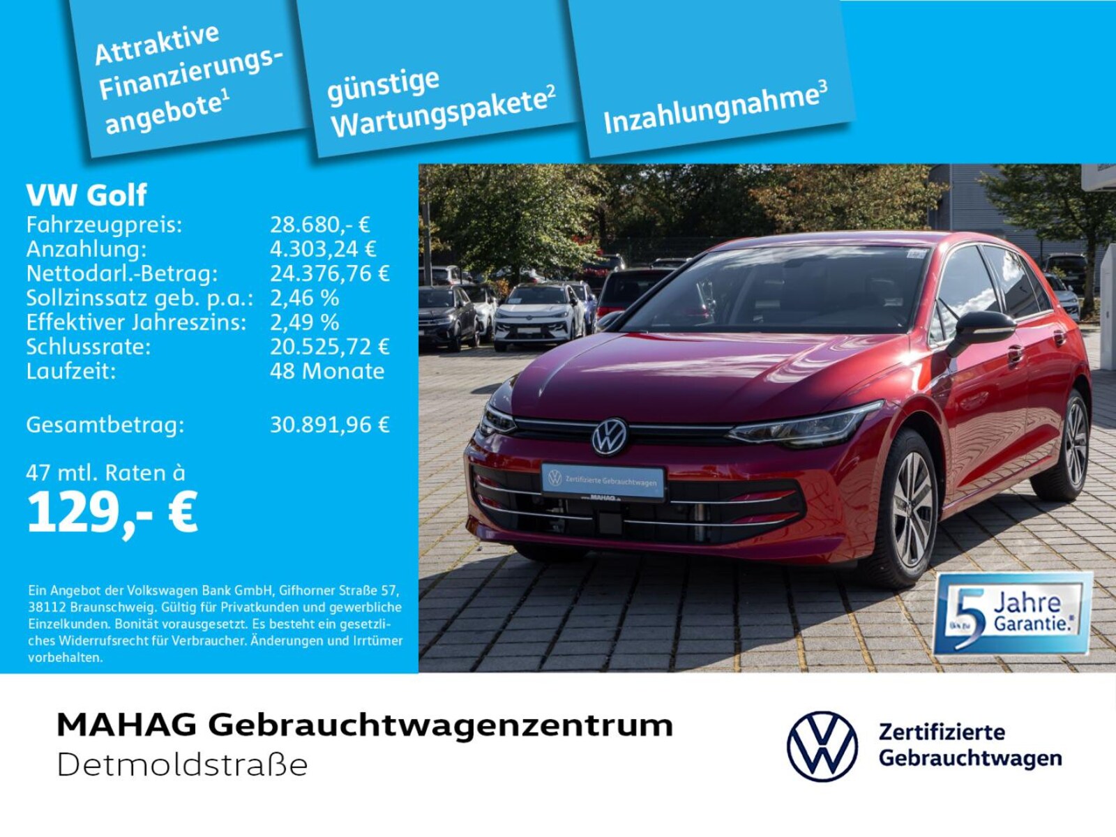 Volkswagen Golf – Bild 2