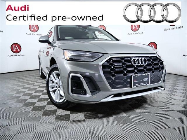 Used 2023 Audi Q5 Premium with VIN WA1GAAFY8P2014963 for sale in Richfield, MN