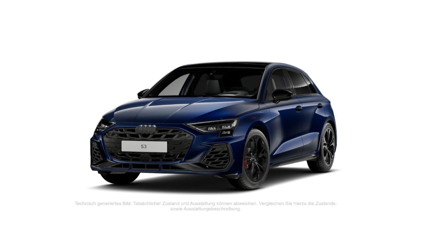 Bild über Audi S3 Sportback TFSI quattro S tronic - für weitere Informationen kontaktieren Sie den Audi Partner