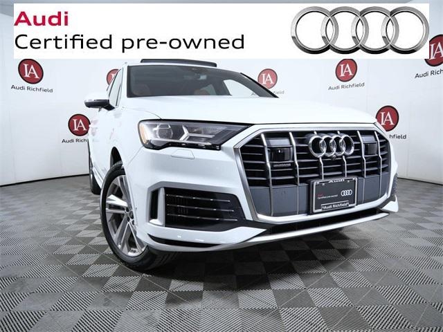 Used 2022 Audi Q7 Premium Plus with VIN WA1LXBF75ND008310 for sale in Richfield, MN
