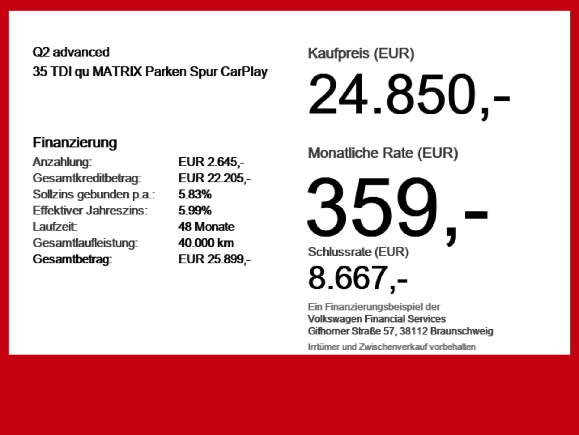 Audi Q2 Advanced