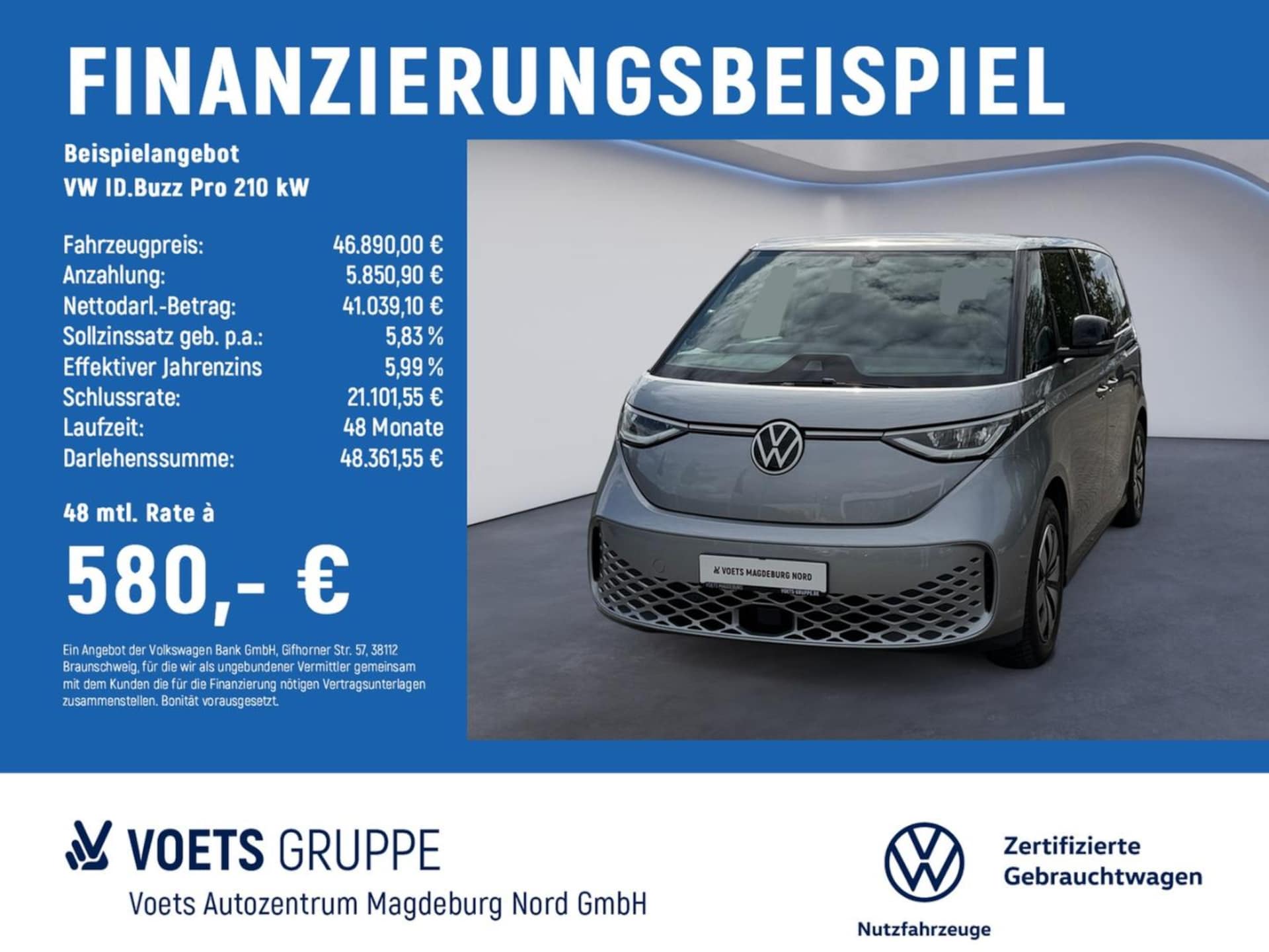 Volkswagen ID. Buzz — Volkswagen ID. Buzz ID.Buzz Pro 210 kW LED+KAM+ACC+Apple-Car-Play