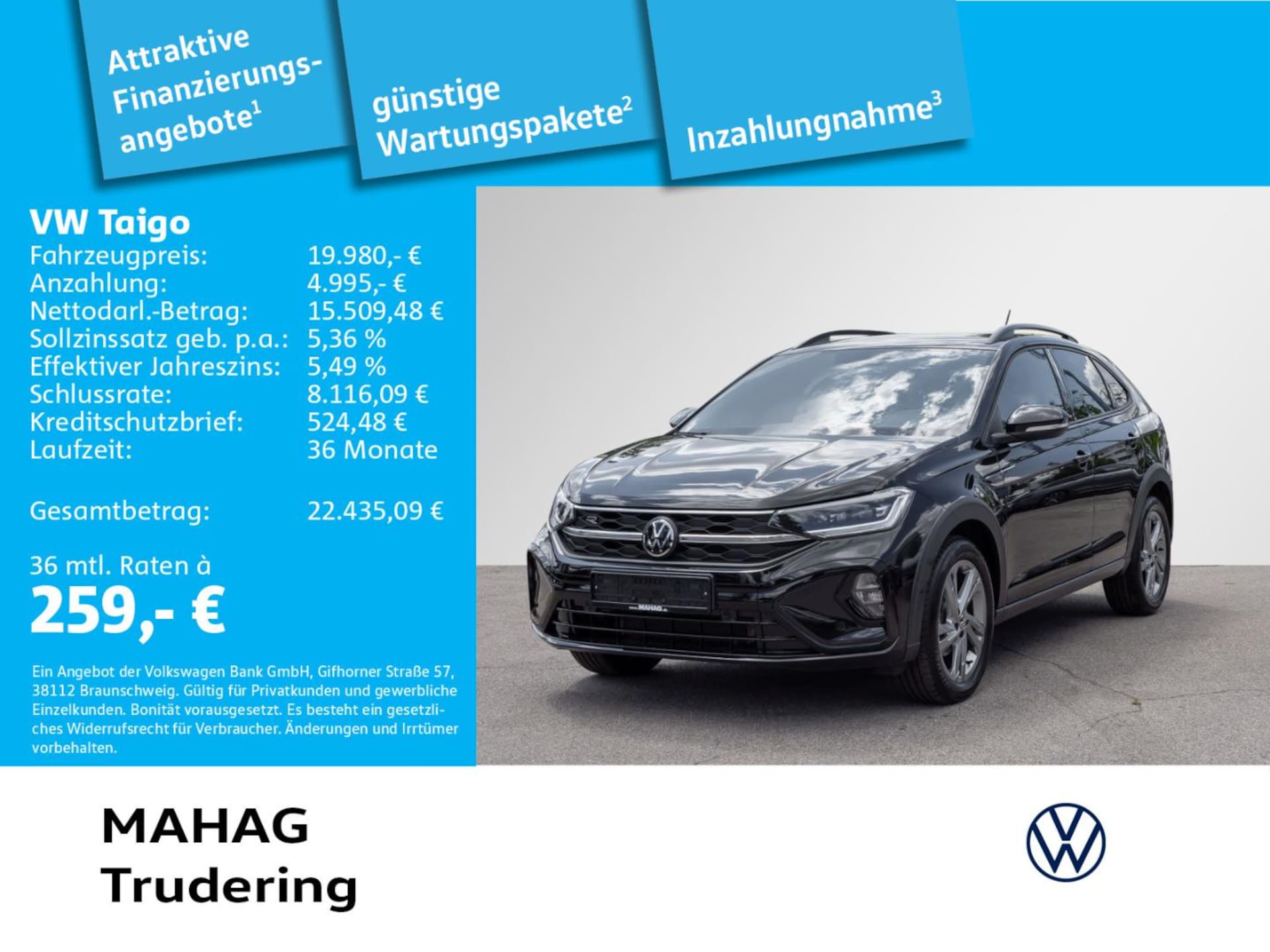 Volkswagen Taigo R-Line