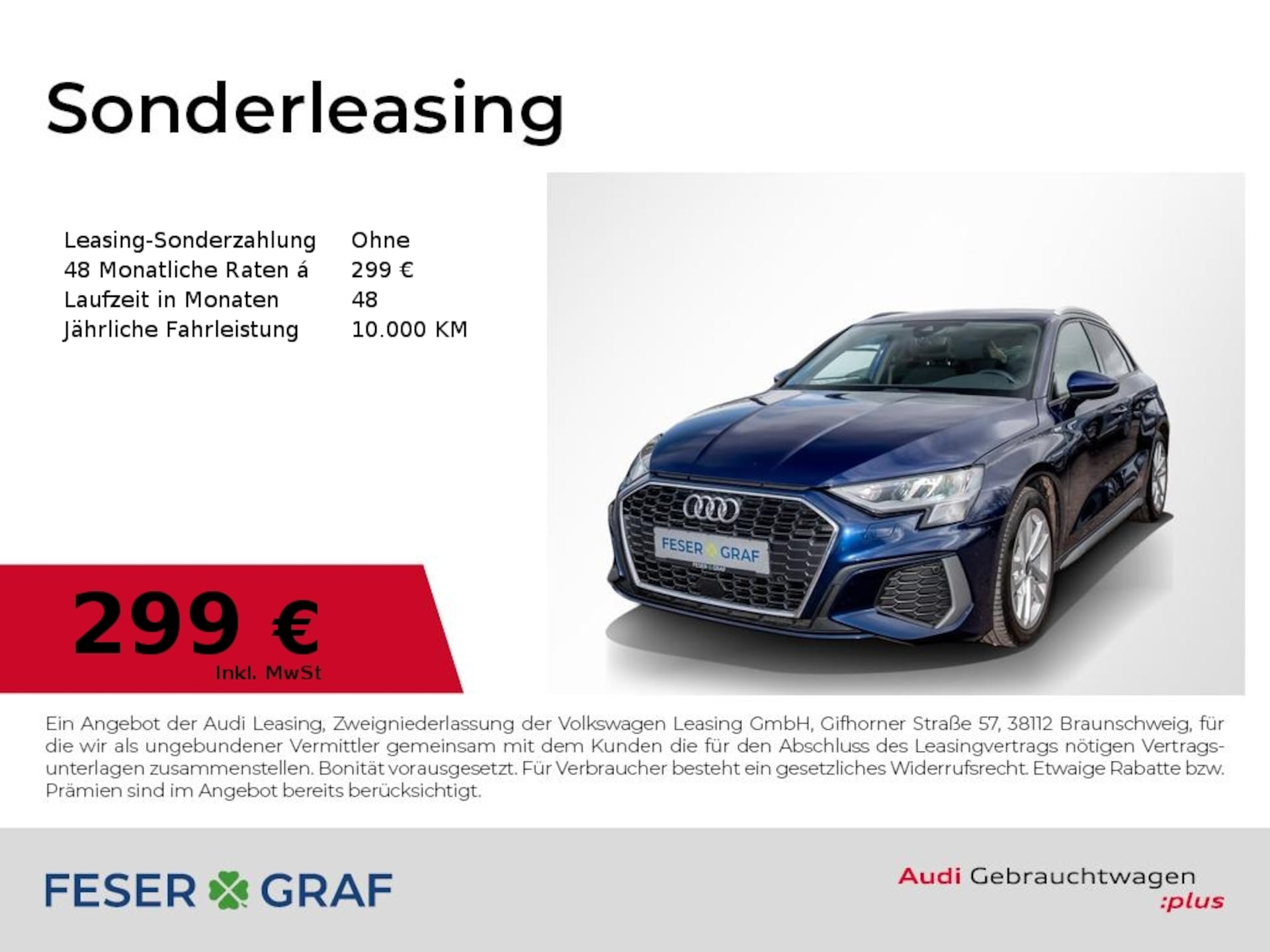 Audi A3 Sportback S line