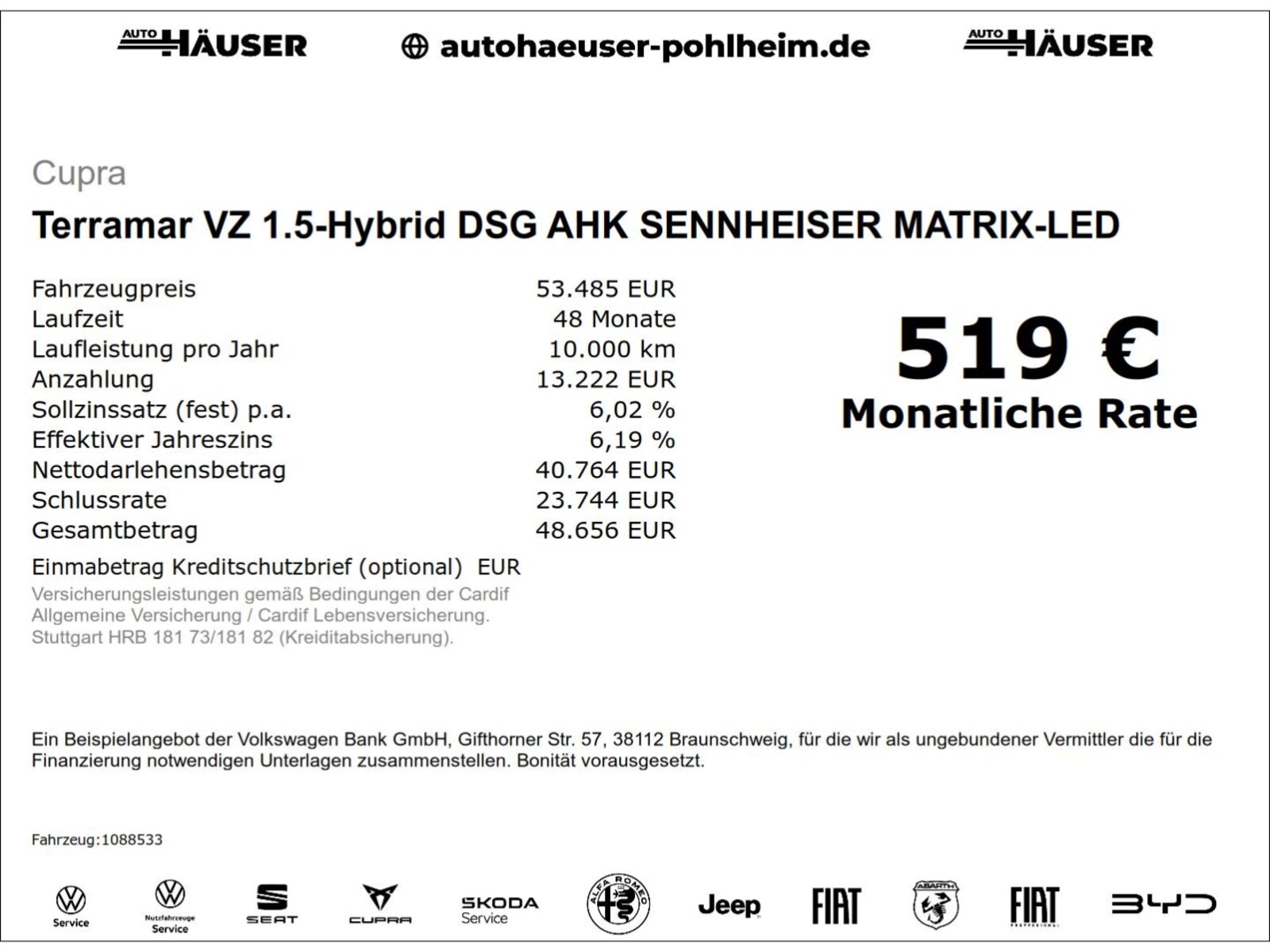 CUPRA Terramar – Bild 2