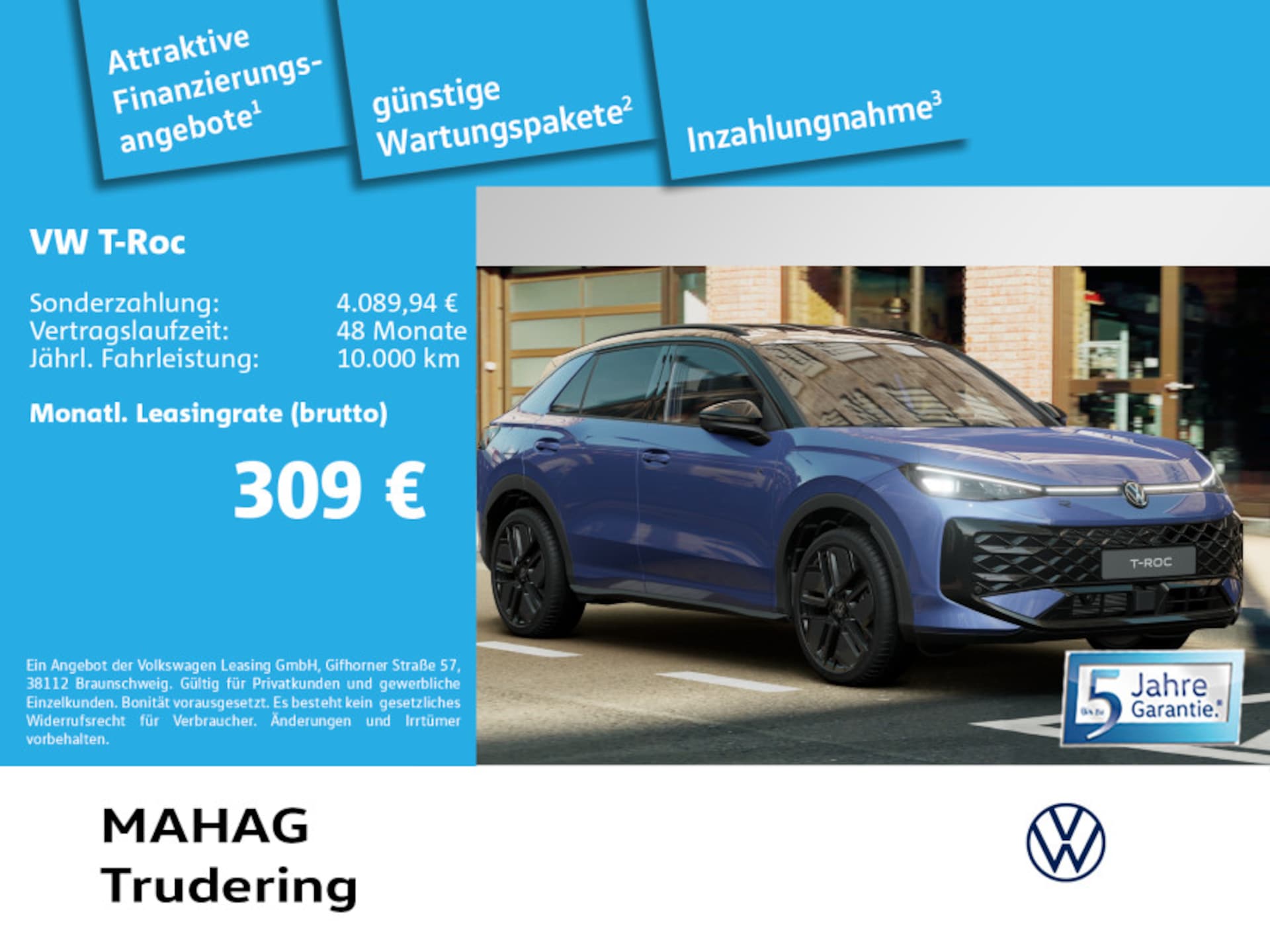 Volkswagen T-Roc R-Line