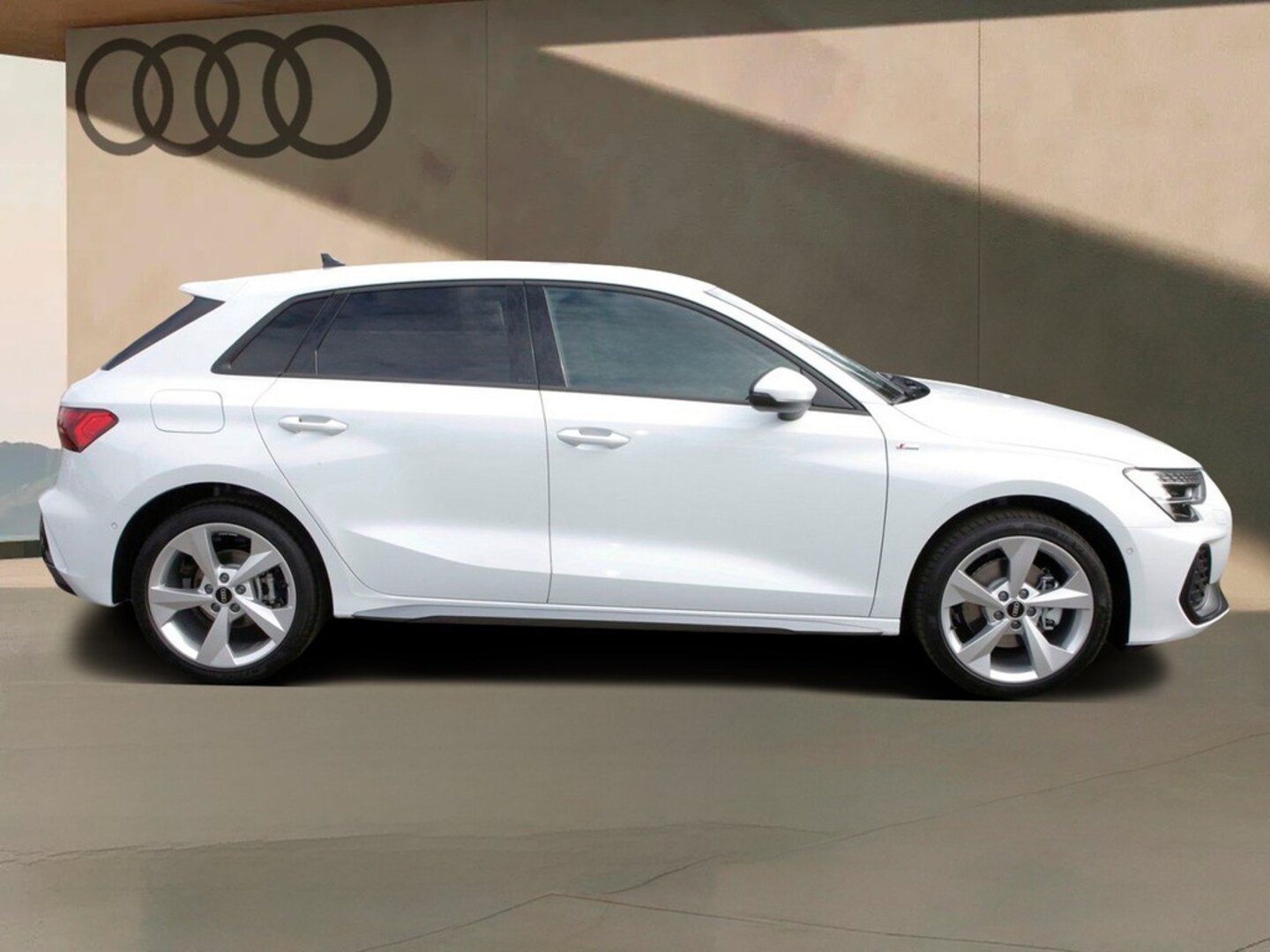Bild über Audi A3 Sportback S line TFSI quattro 150 kW S tronic - für weitere Informationen kontaktieren Sie den Audi Partner