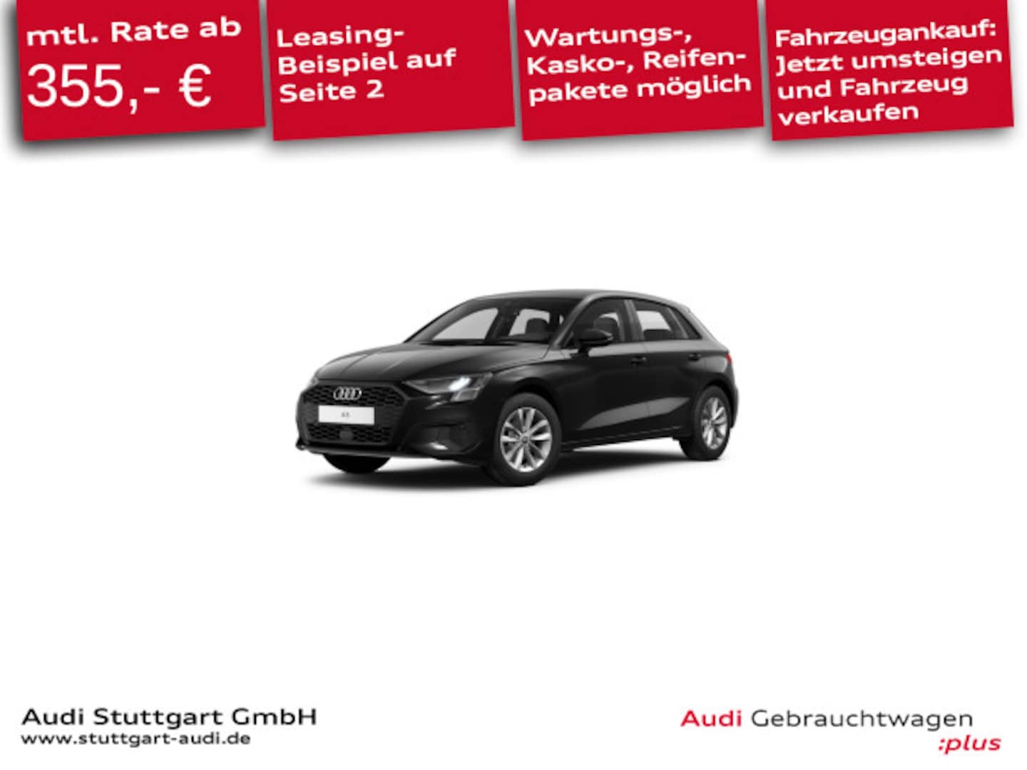 Bild über Audi A3 Sportback 35 TFSI S tronic - für weitere Informationen kontaktieren Sie den Audi Partner