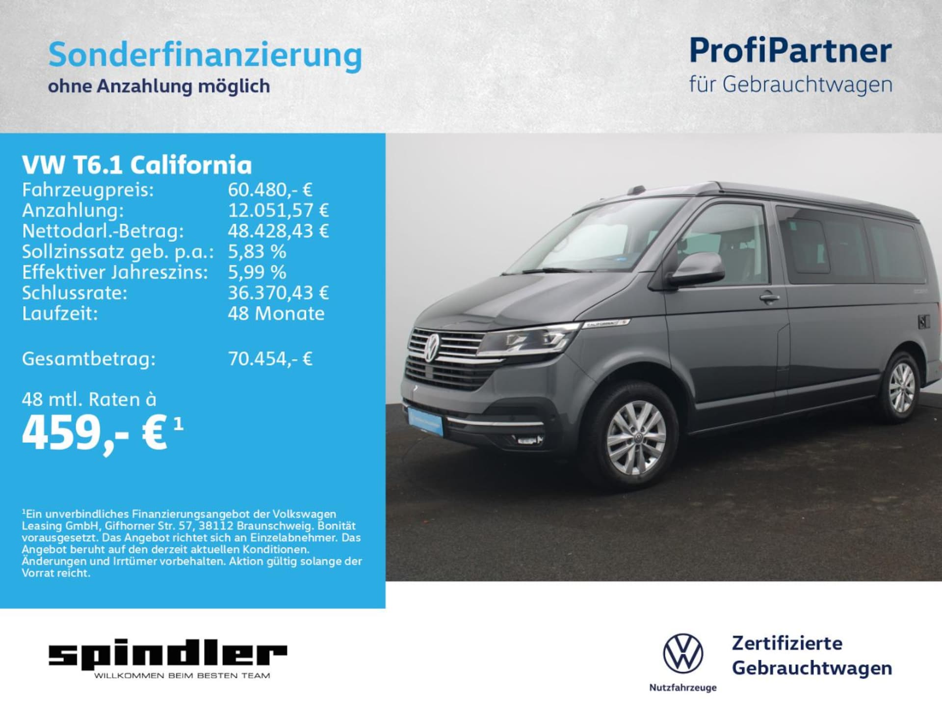 Volkswagen T6.1 California Ocean