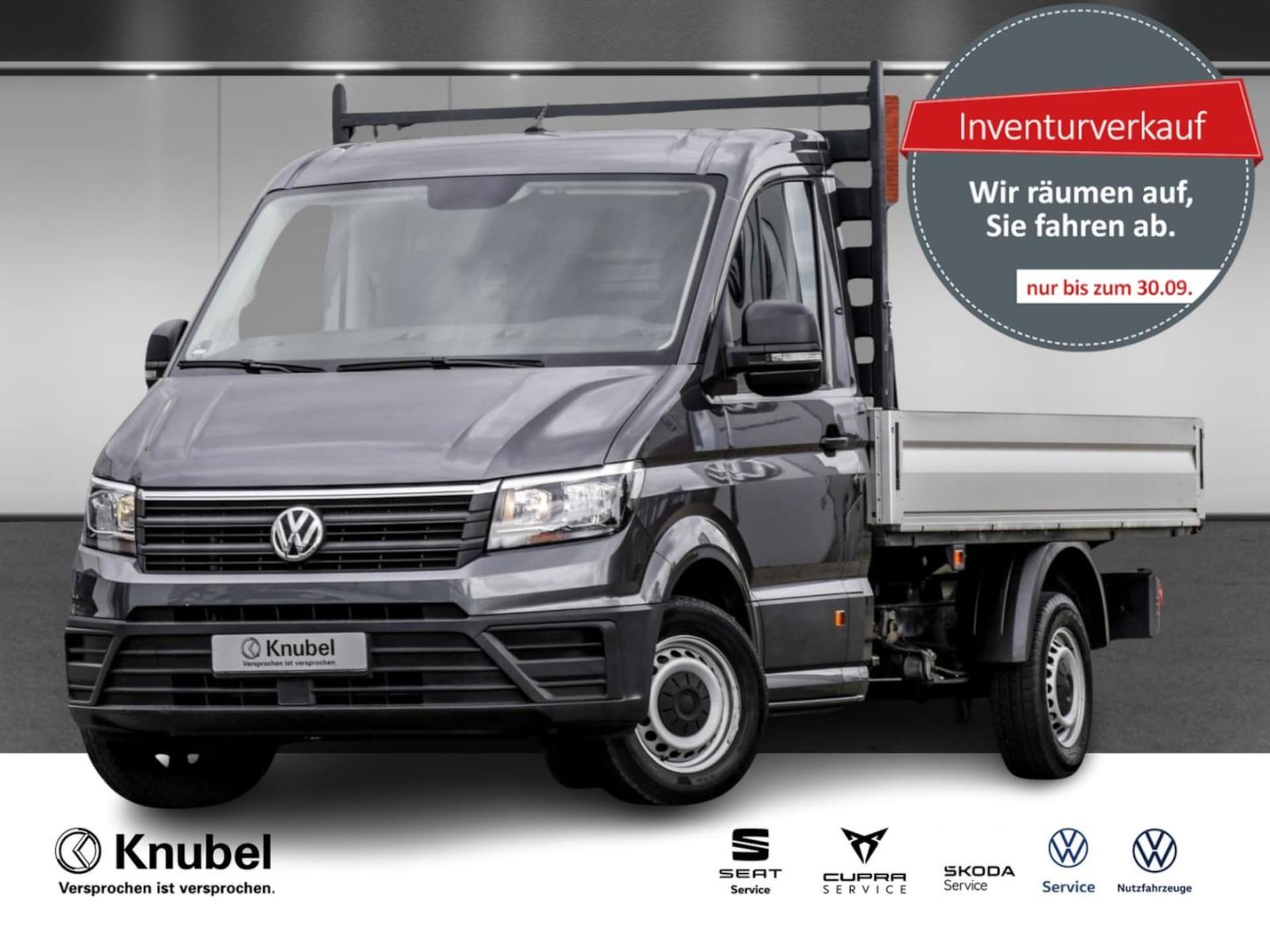 Volkswagen Crafter Einzelkabine mittlerer Radstand