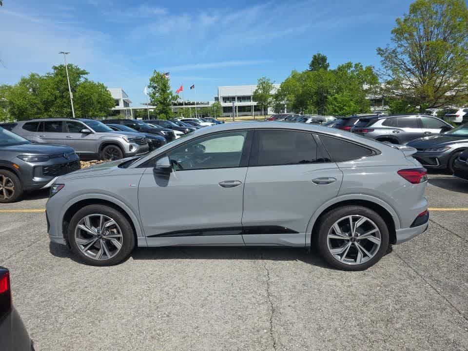 Used 2025 Audi Q4 Sportback e-tron Prestige with VIN WA14UBFZ8SP056439 for sale in Maplewood, Minnesota