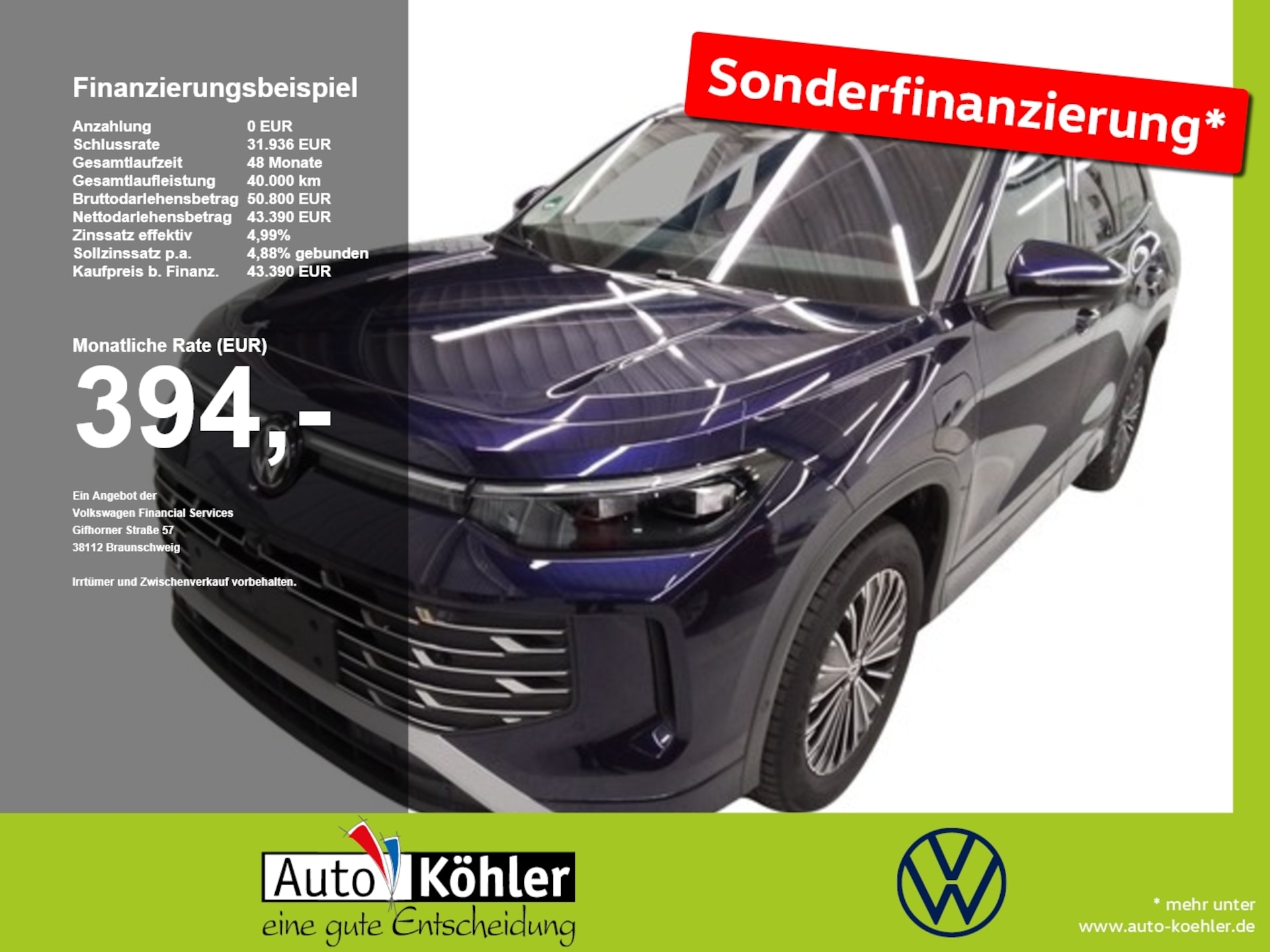 Volkswagen Tayron Elegance