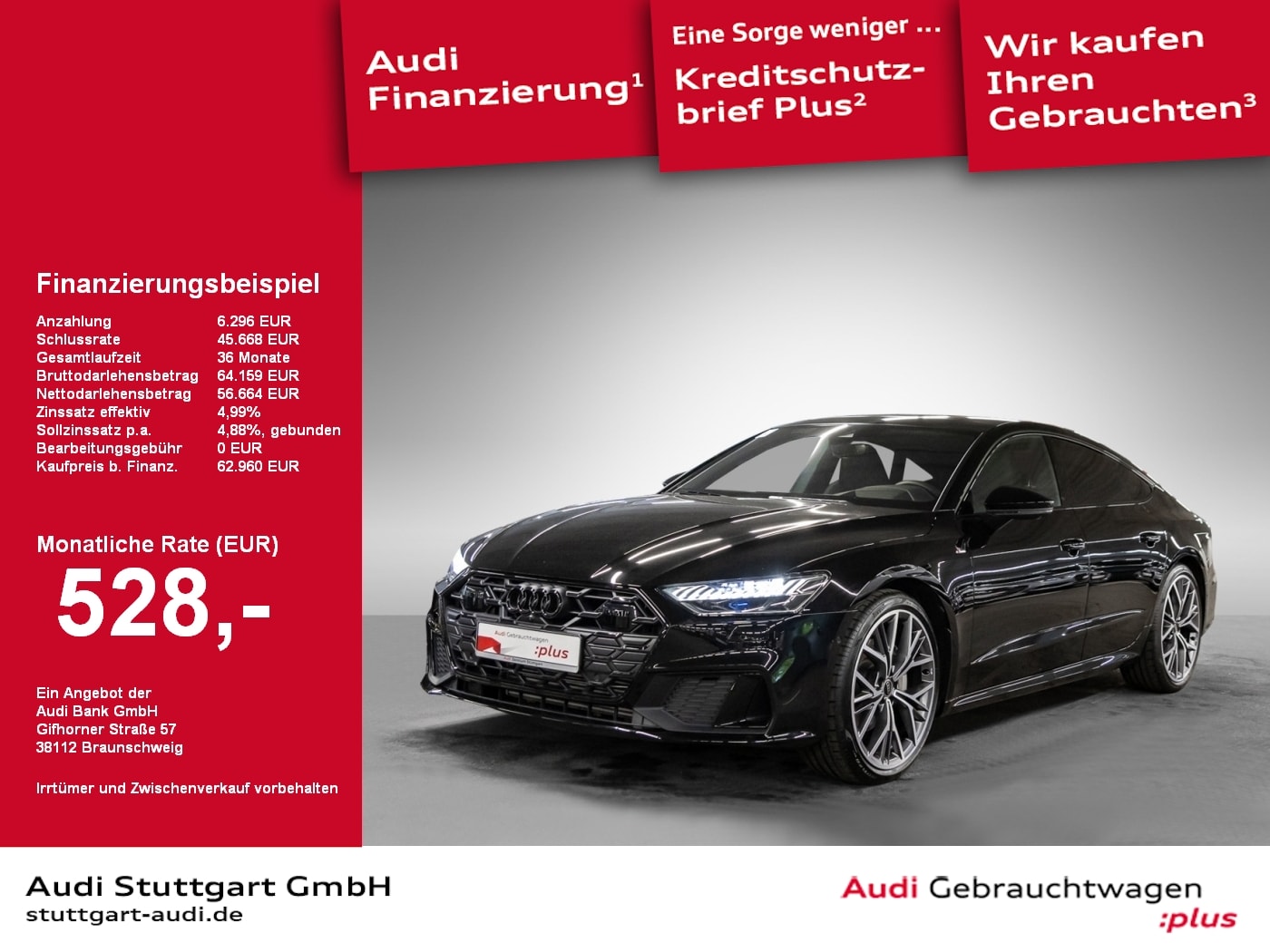 Image about Audi A7 Sportback 45 TFSI quattro S tronic