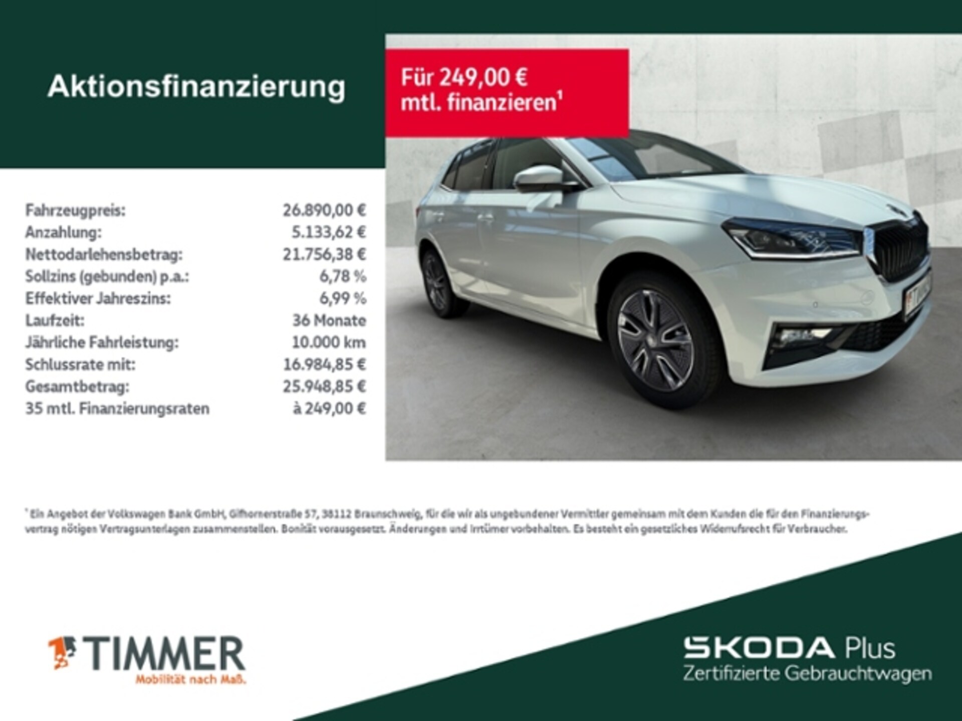 Skoda Fabia Selection