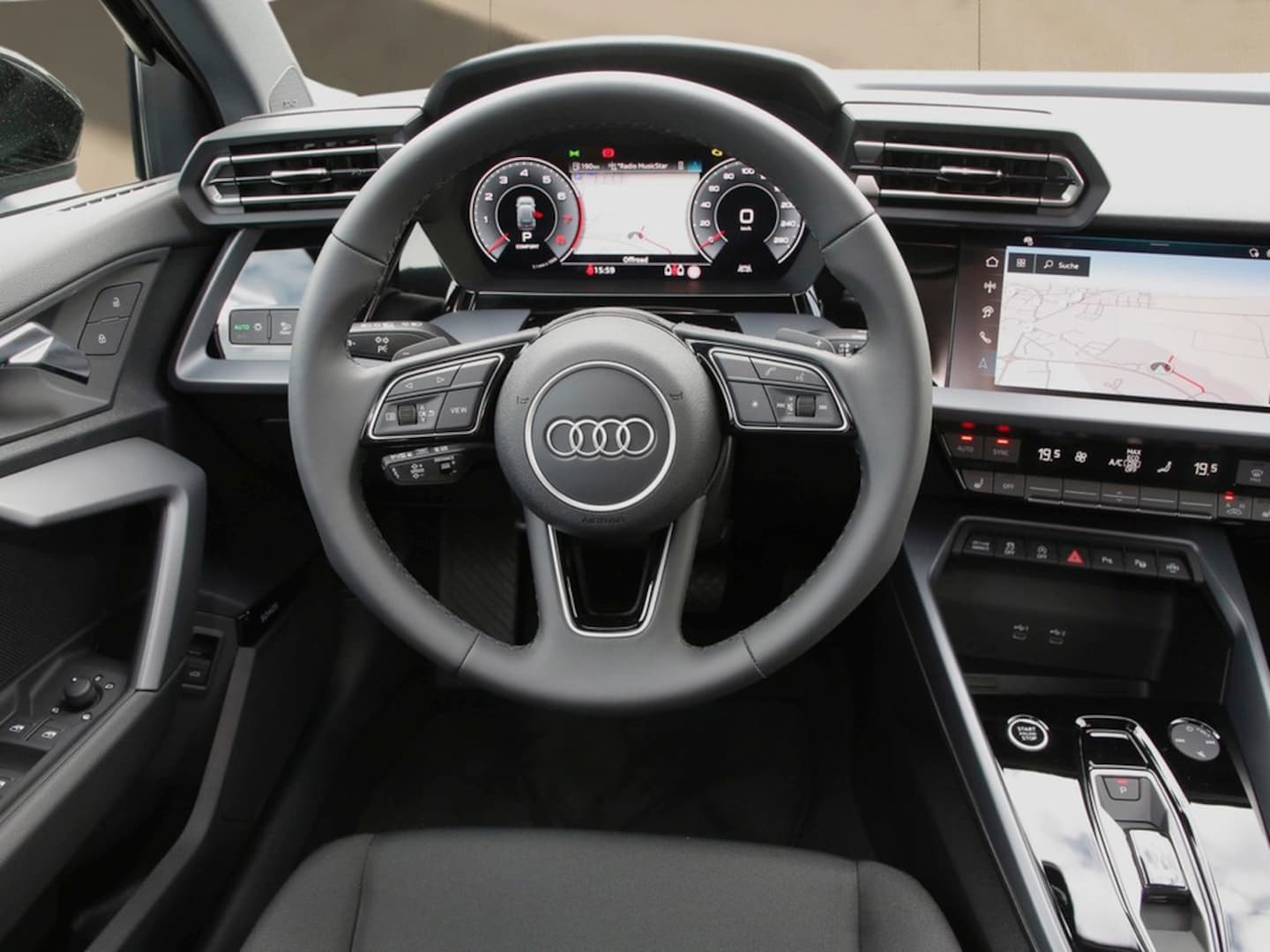 Bild über Audi A3 Sportback S line TFSI quattro 150 kW S tronic - für weitere Informationen kontaktieren Sie den Audi Partner