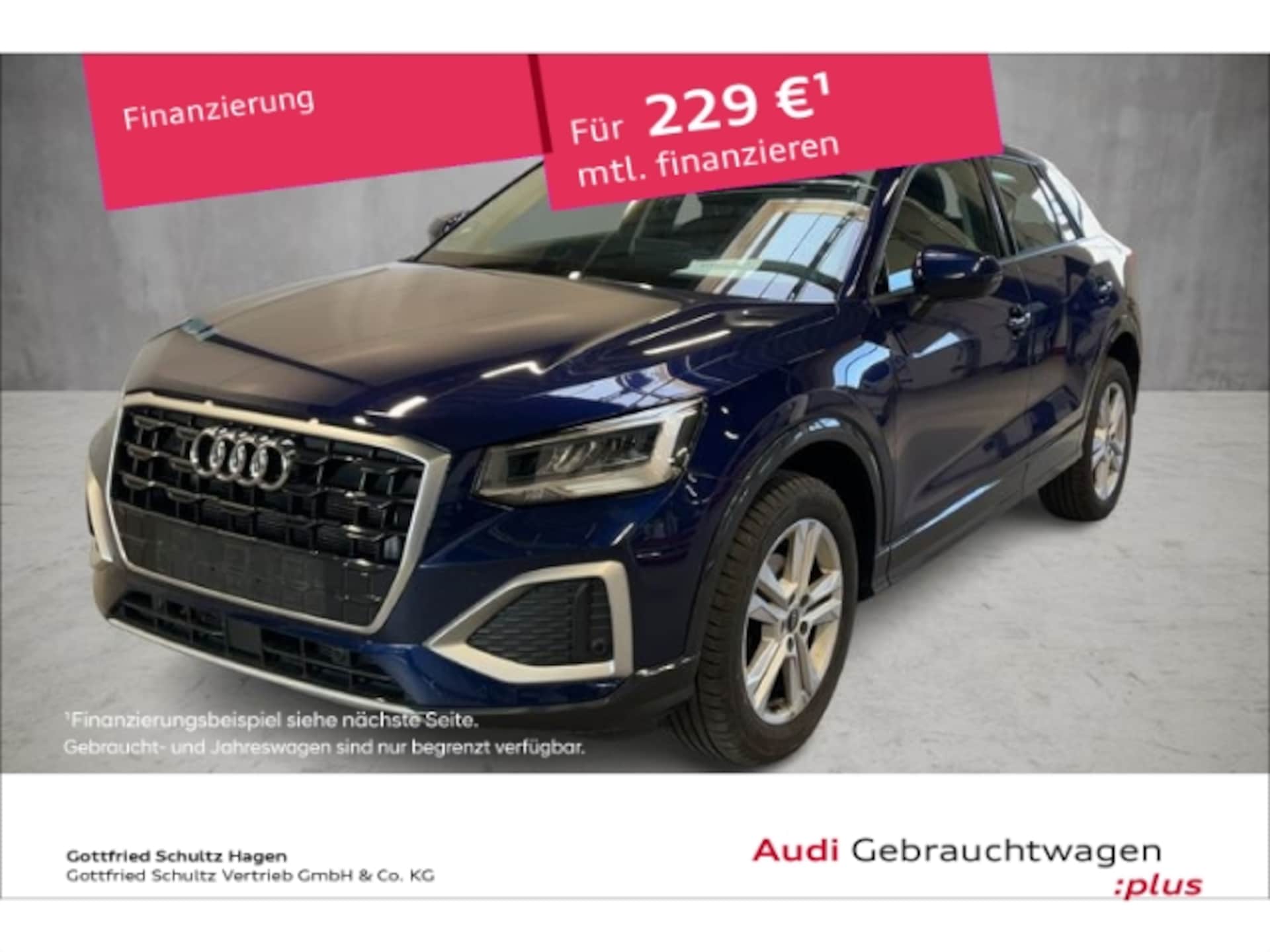 Audi Q2 2023 — advanced 35 TFSI 110 kW (150 PS) S tronic Q2 35 TFSI S-tronic LED MMI ACC SHZ KAMERA advance