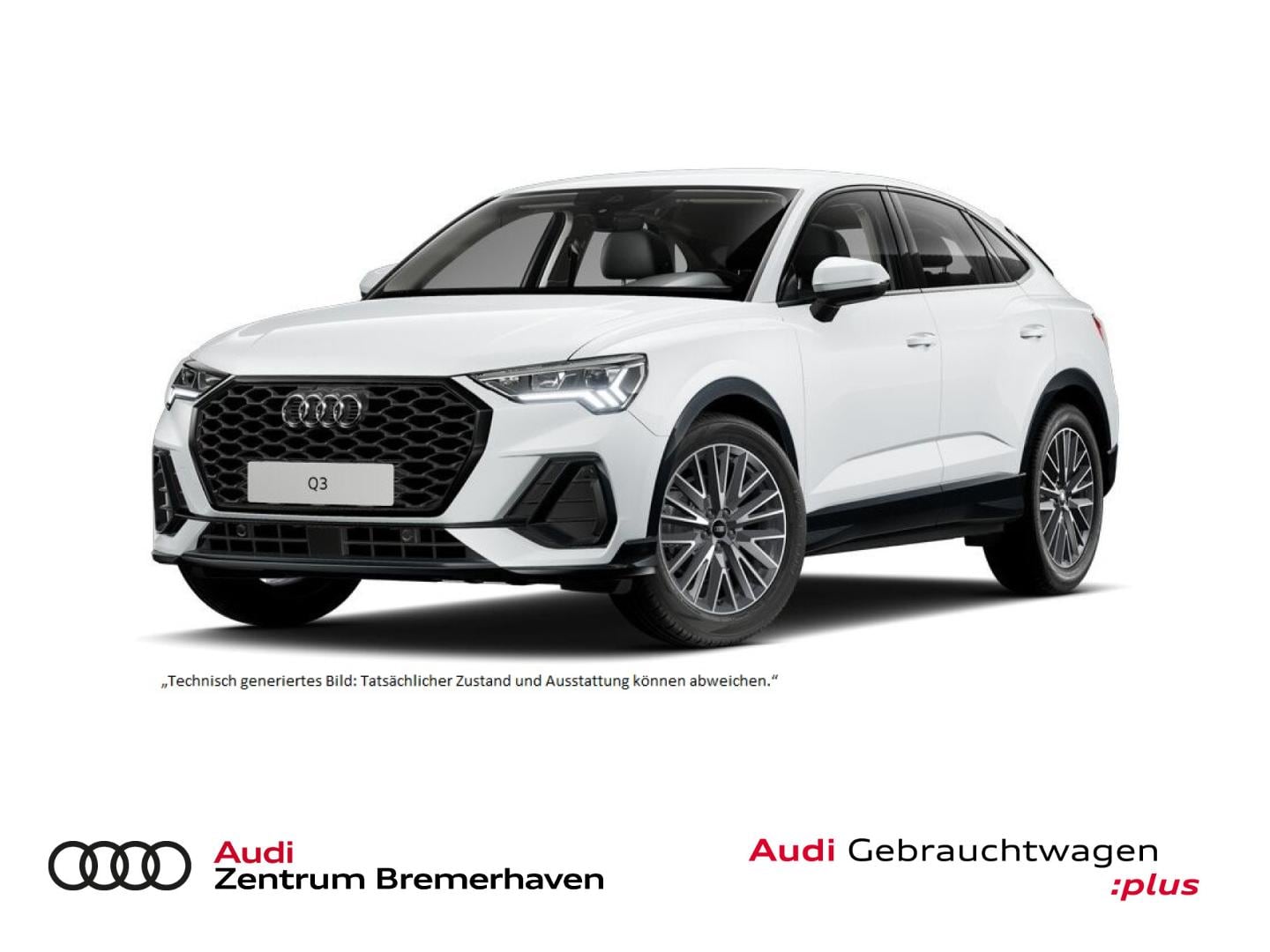 Bild über Audi Q3 Sportback TFSI 110 kW S tronic - für weitere Informationen kontaktieren Sie den Audi Partner