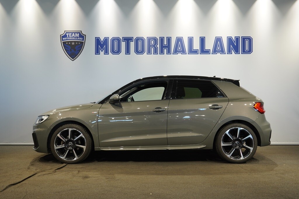 Bild som visar&nbsp;Audi A1 Sportback&nbsp;A1 Sportback 35 TFSI S line 150 hk S tronic - för mer information kontakta din Audi Partner