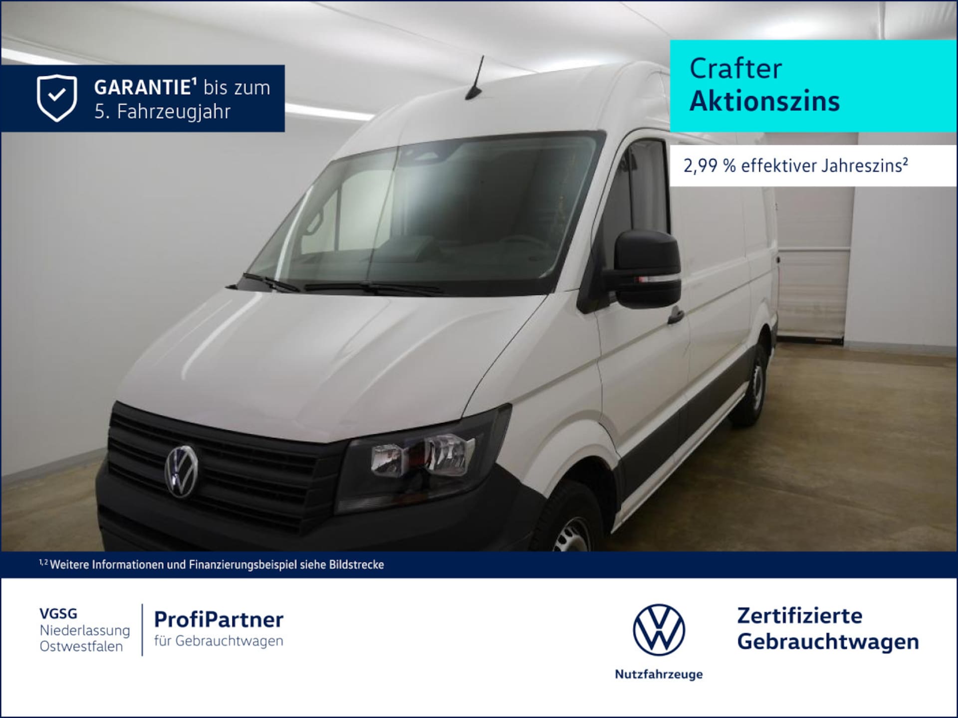 Volkswagen Crafter Kasten mittlerer Radstand