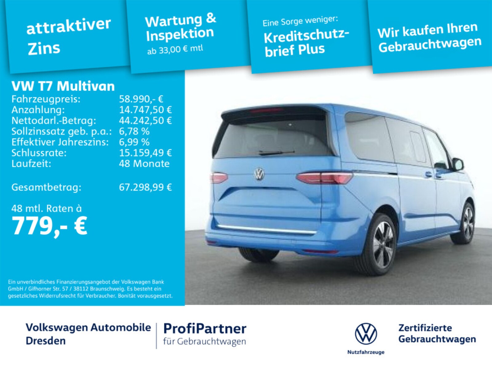 Volkswagen Multivan Langversion – Bild 2