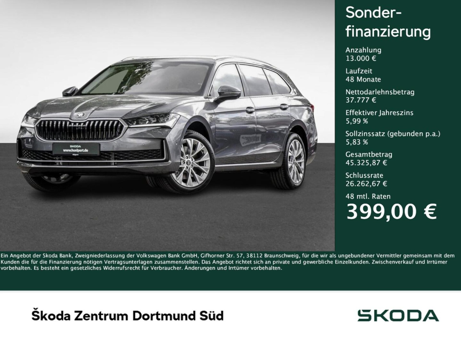 Skoda Superb Combi Selection