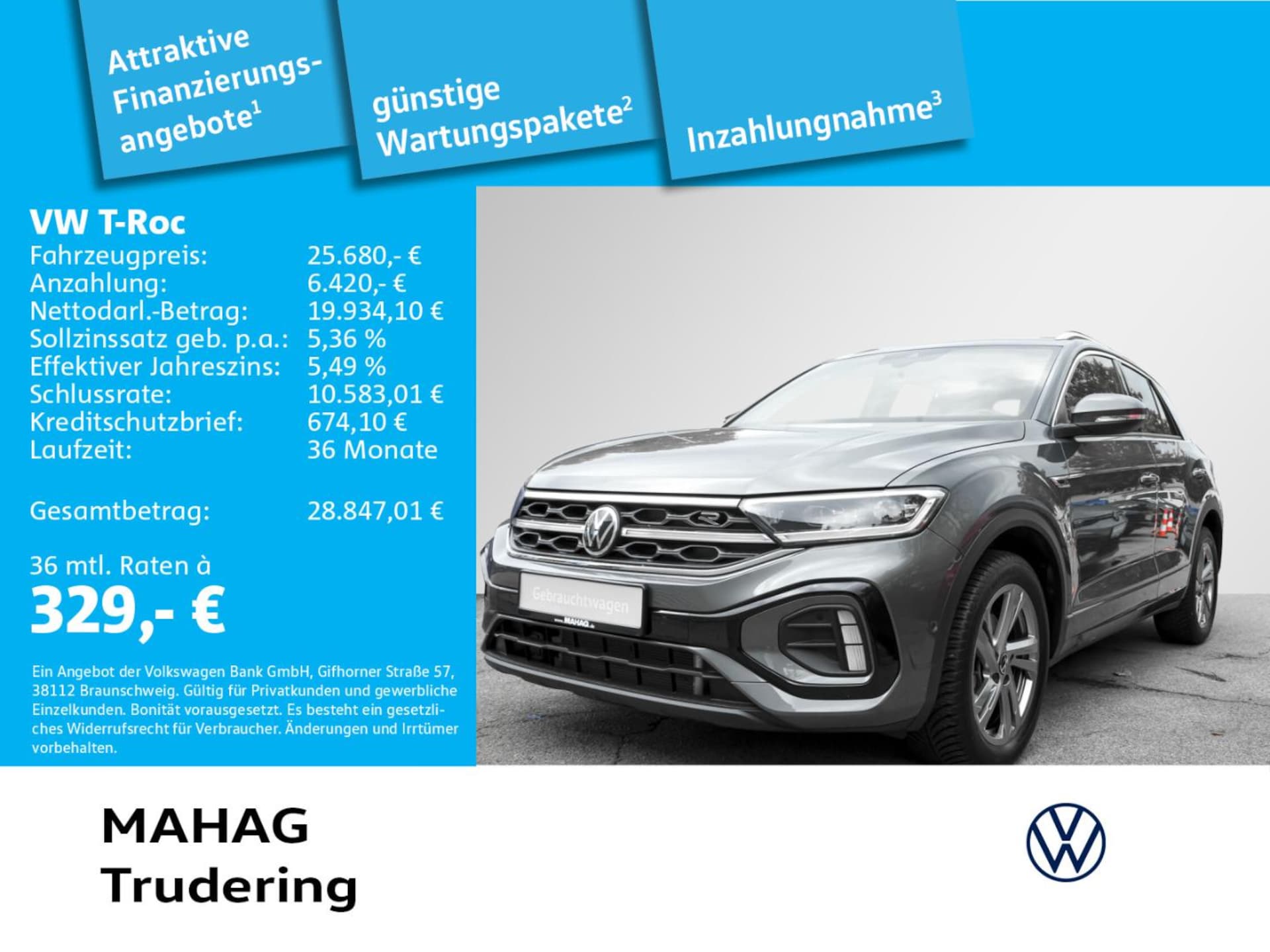 Volkswagen T-Roc R-Line