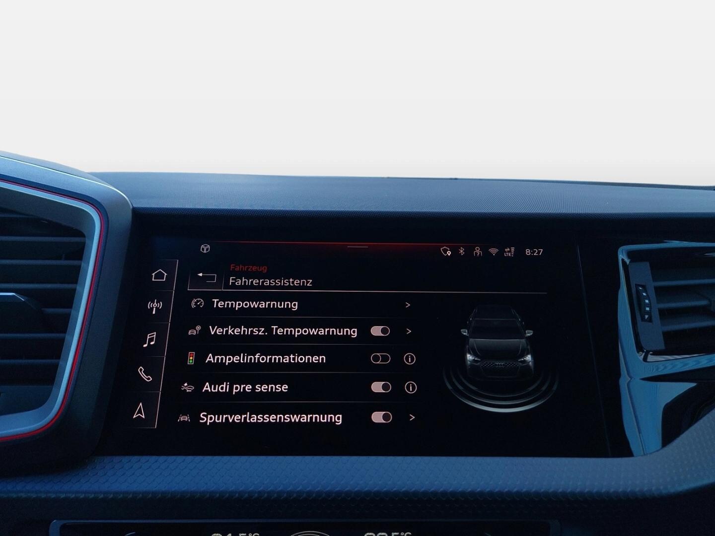 Bild über Audi A1 Sportback advanced 25 TFSI Schaltgetriebe - für weitere Informationen kontaktieren Sie den Audi Partner