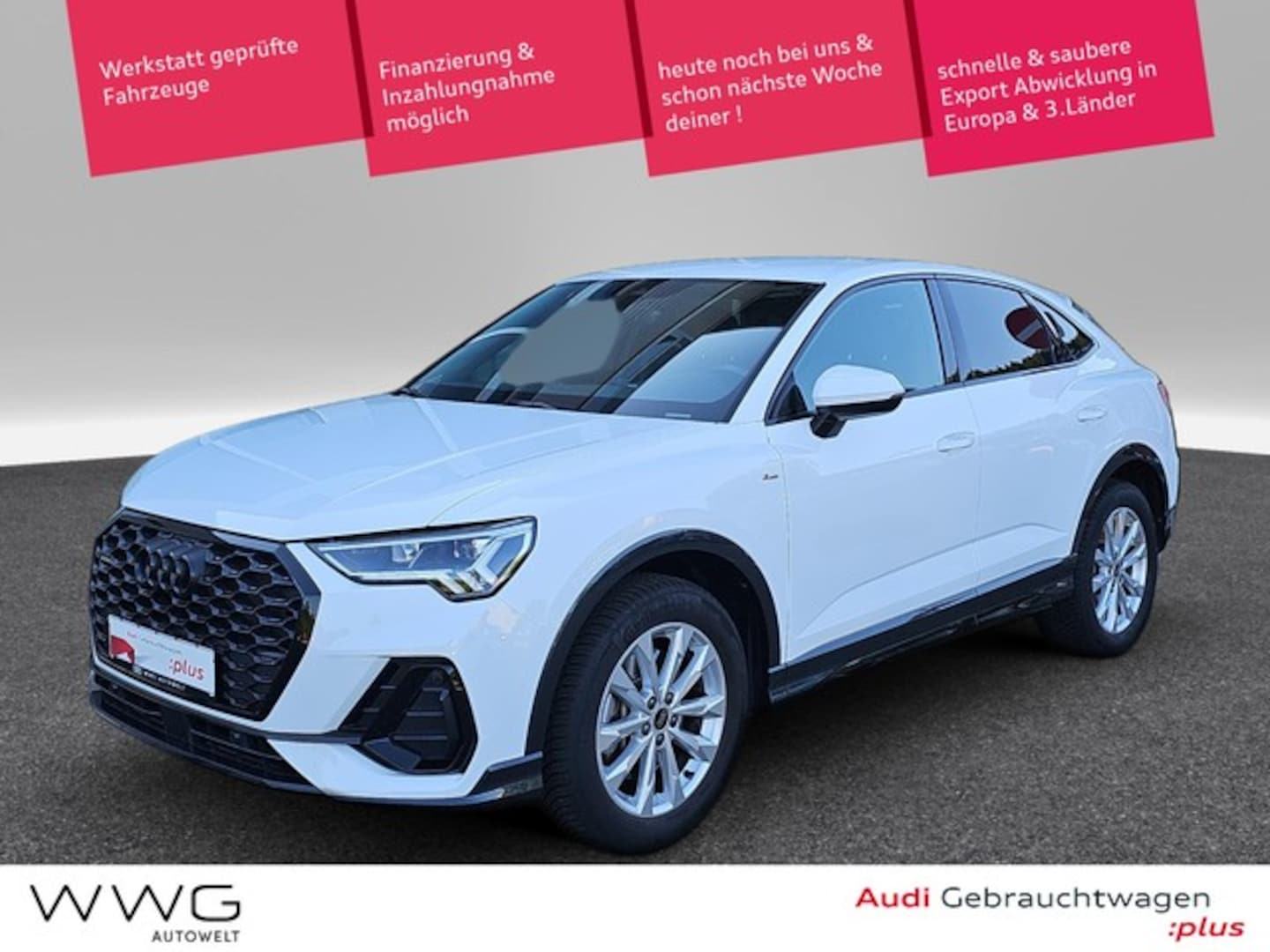 Bild über Audi Q3 Sportback S line 40 TFSI quattro S tronic - für weitere Informationen kontaktieren Sie den Audi Partner