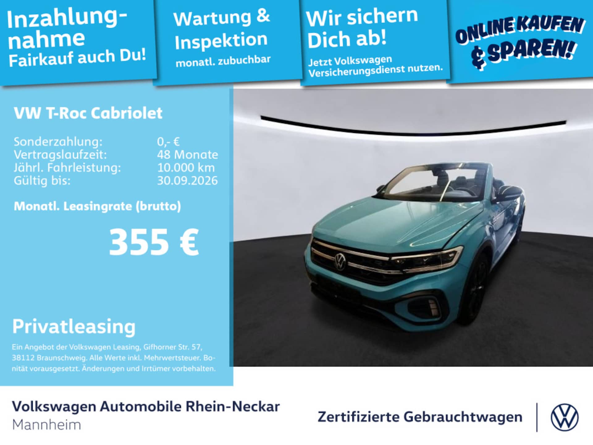 Volkswagen T-Roc Cabriolet R-Line