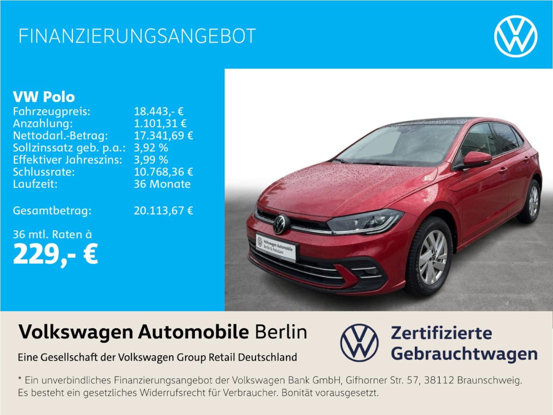 Volkswagen Polo Style