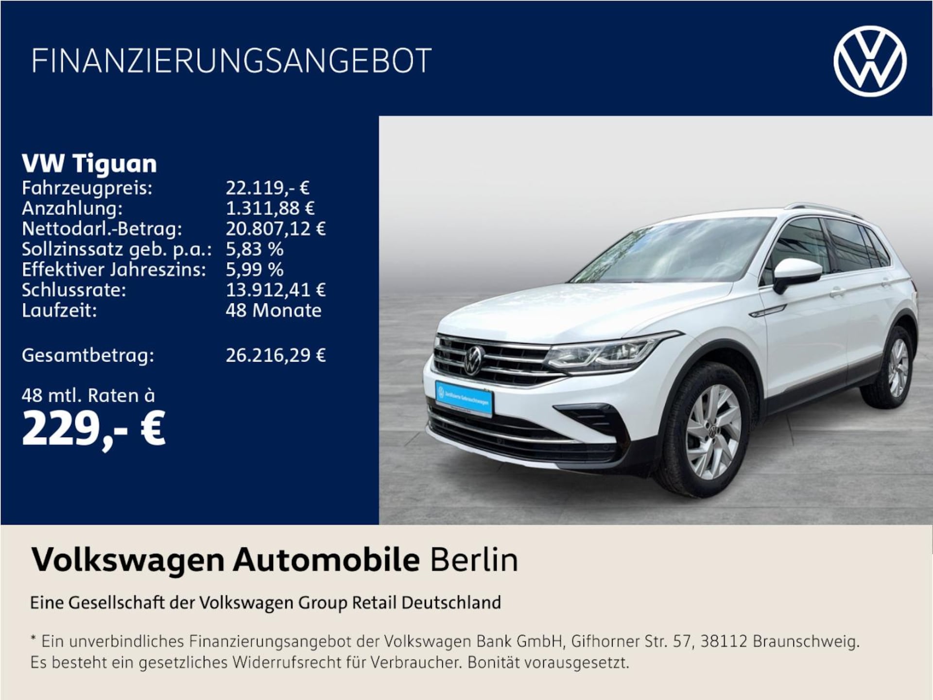 Volkswagen Tiguan Elegance