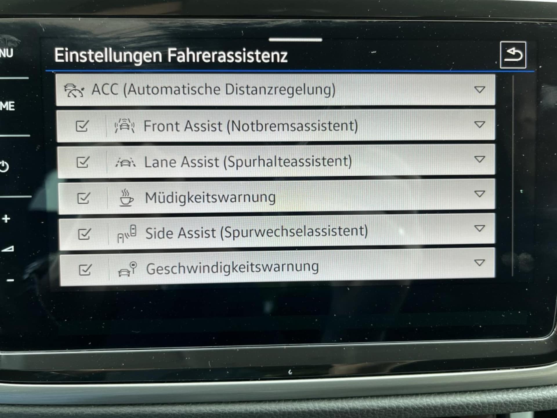 Volkswagen Touran Comfortline