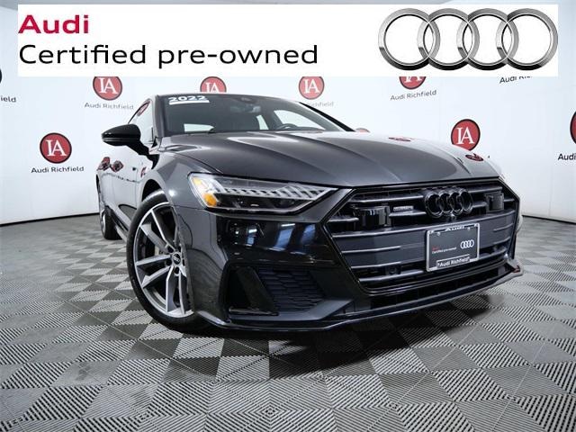 Used 2022 Audi A7 Premium Plus with VIN WAUU2BF28NN012193 for sale in Richfield, MN