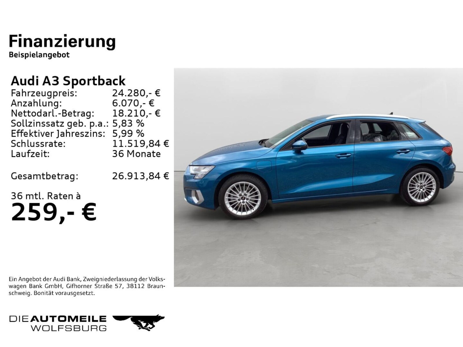 Audi A3 Sportback – Bild 2